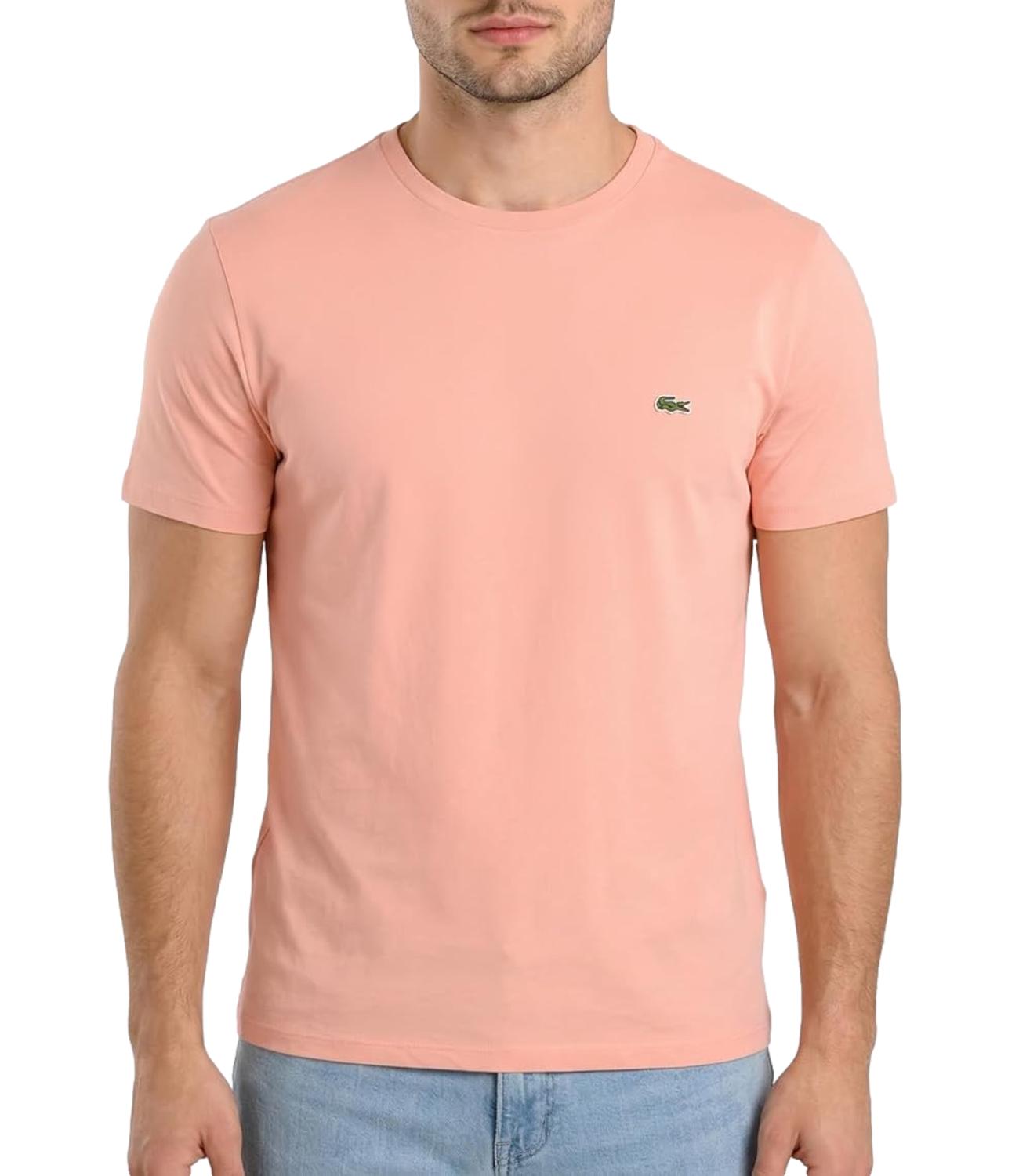 Lacoste T-Shirt da Uomo - Rosa Confetto - Th6709