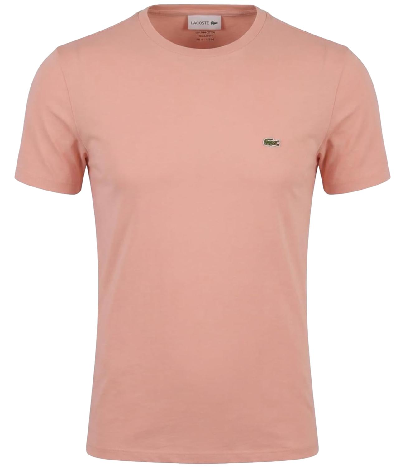 Lacoste T-Shirt da Uomo - Rosa Confetto - Th6709