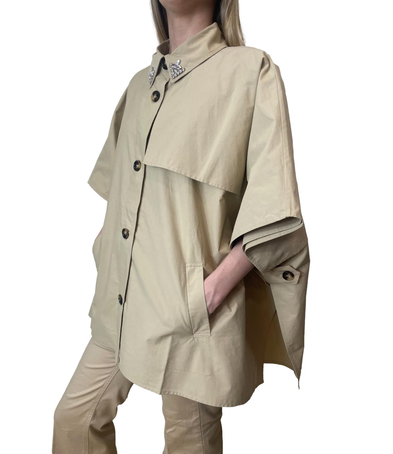 Liu Jo Poncho Sabbia Donna