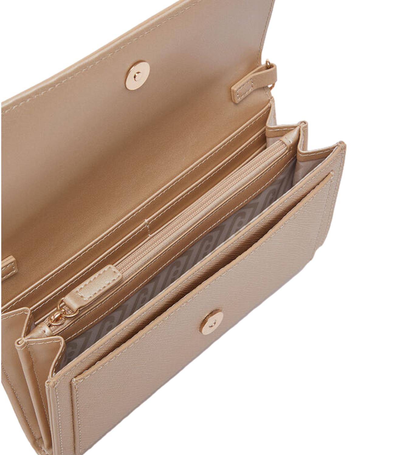 Liu J pochette portafoglio oro donna