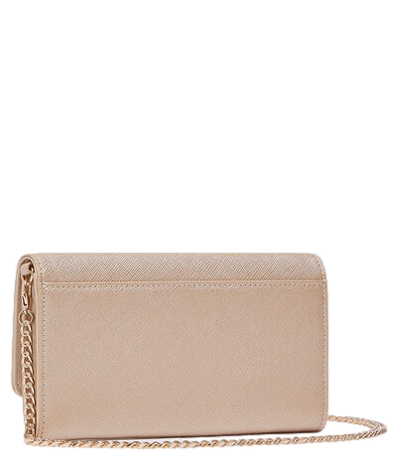 Liu J pochette portafoglio oro donna