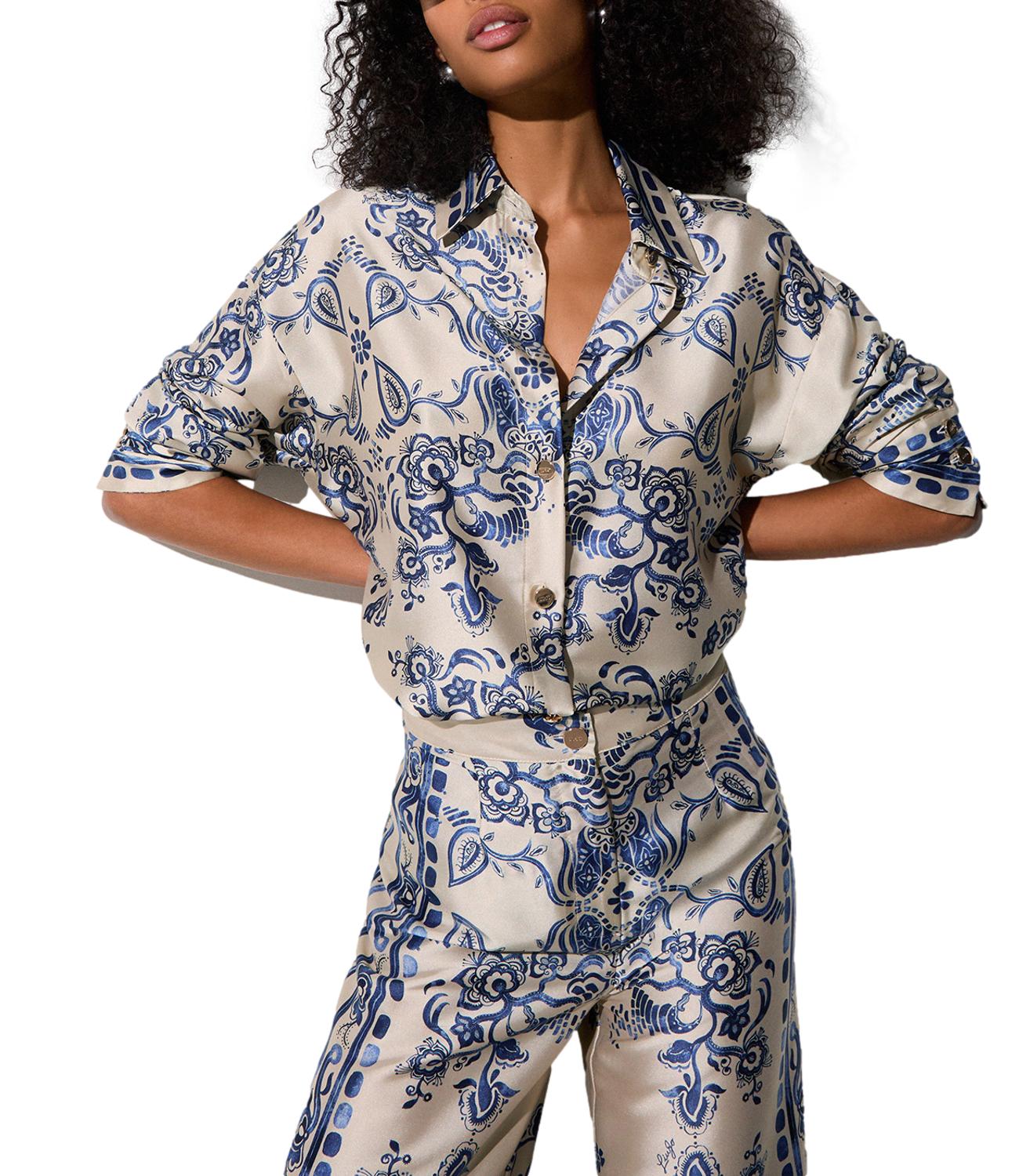 Liu Jo Blusa St.Foulard Araldic Donna