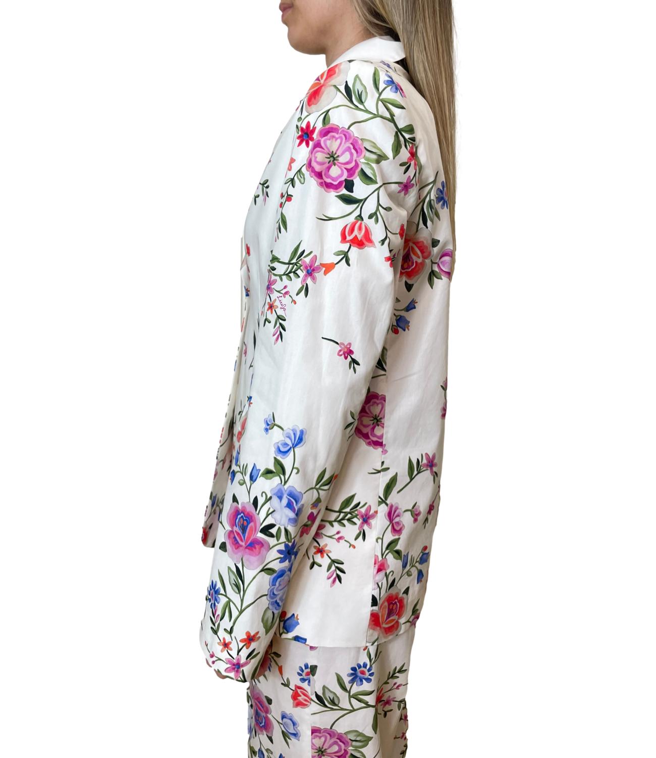 Liu Jo Giacca Glam White Blossom Donna