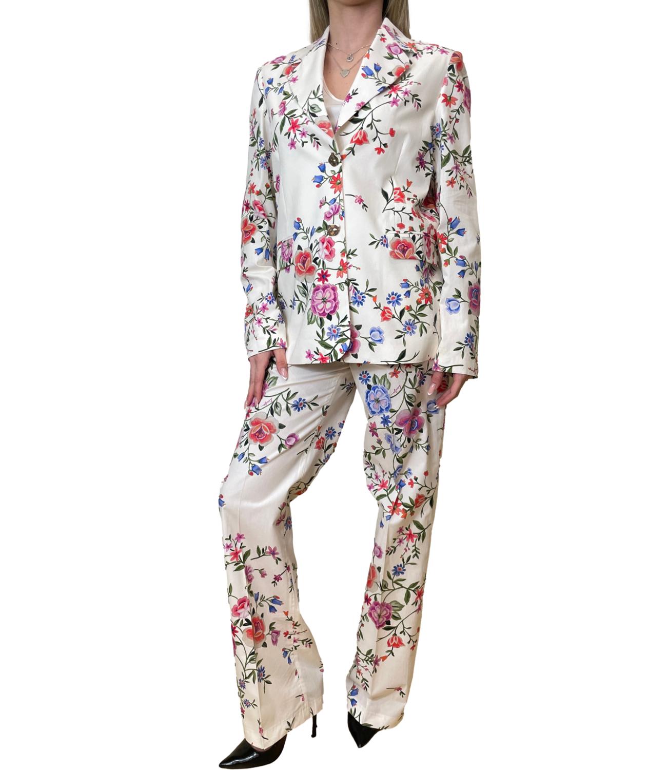 Liu Jo Giacca Glam White Blossom Donna