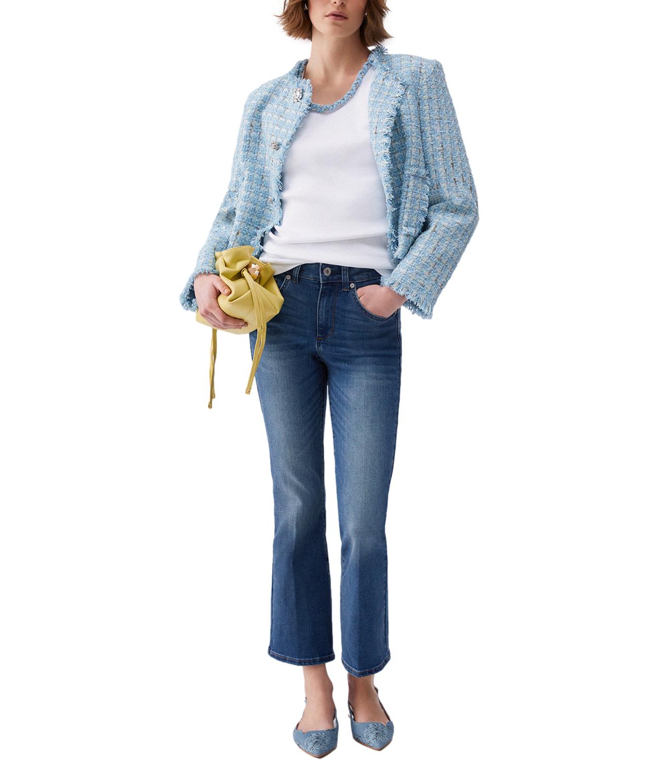 Liu Jo Jeans Flare Blu Scuro Donna