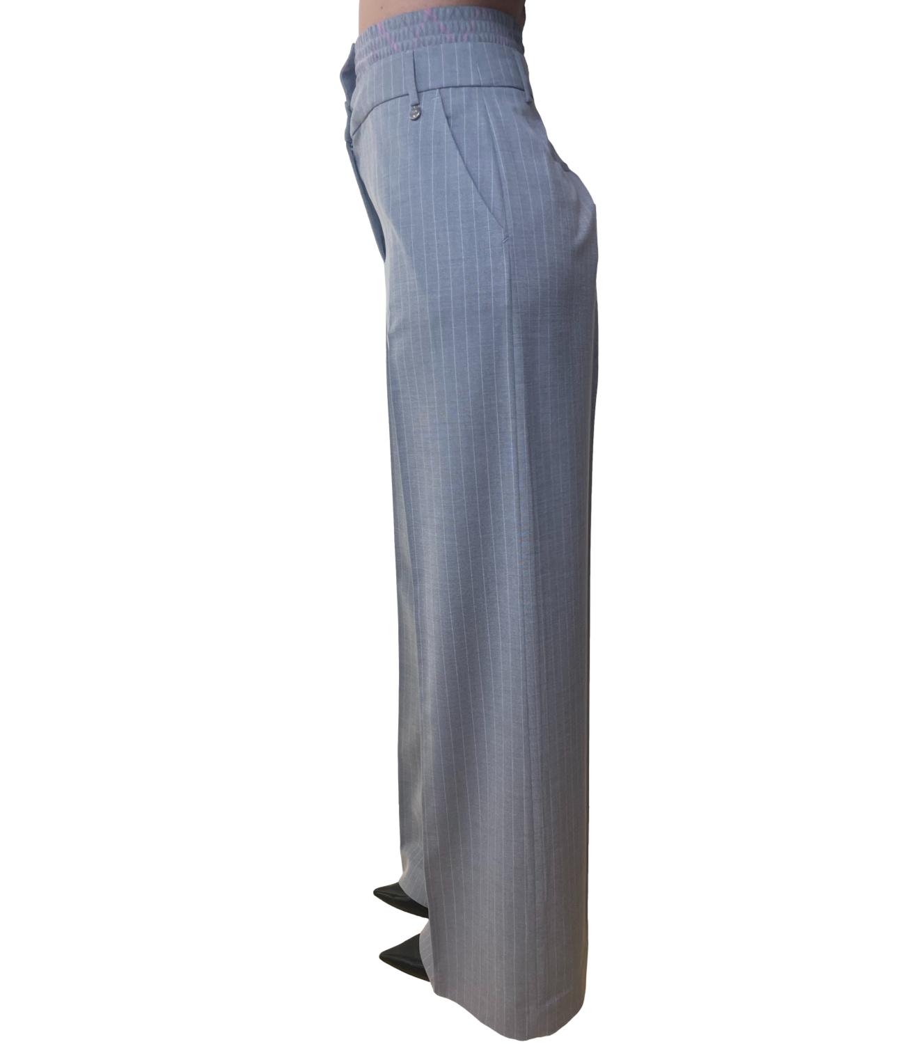Liu Jo Pantalone Pesca/Grigio Gessato Donna