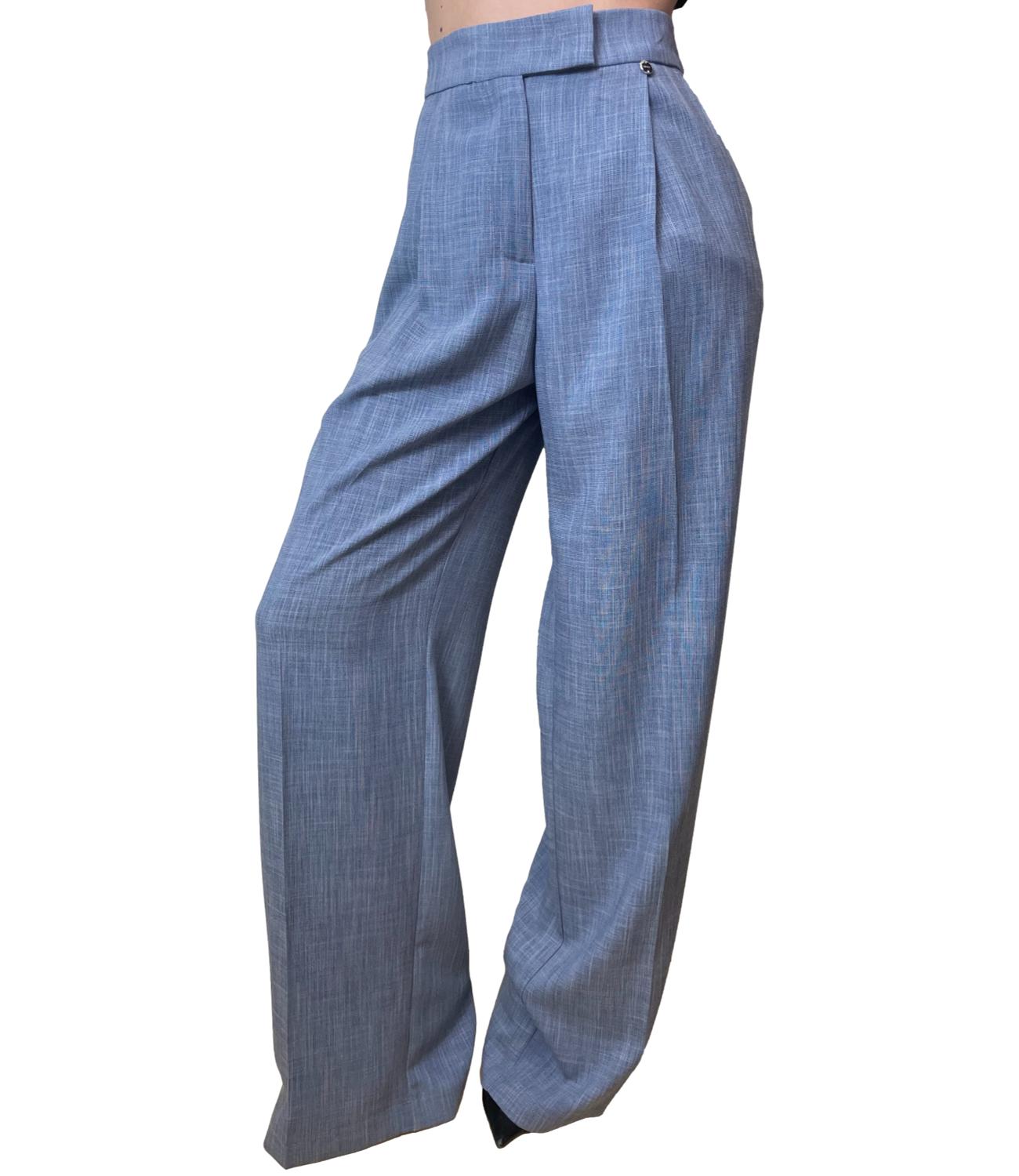 Liu Jo Pantalone Blu Effect Denim Donna
