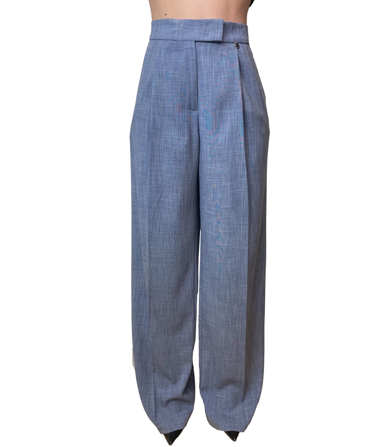Liu Jo Pantalone Blu Effect Denim Donna