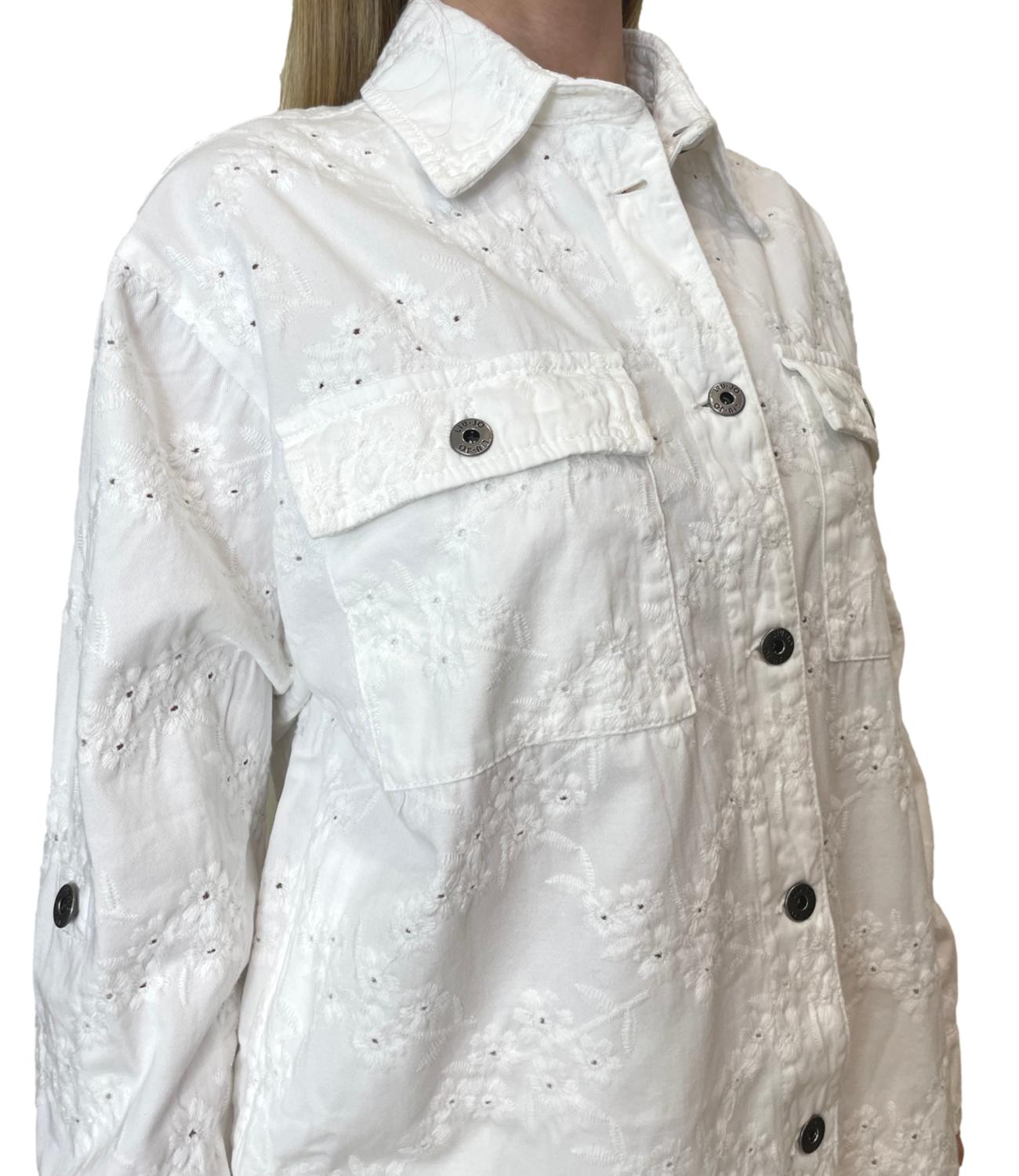Liu Jo Camicia Bianco Lana Donna