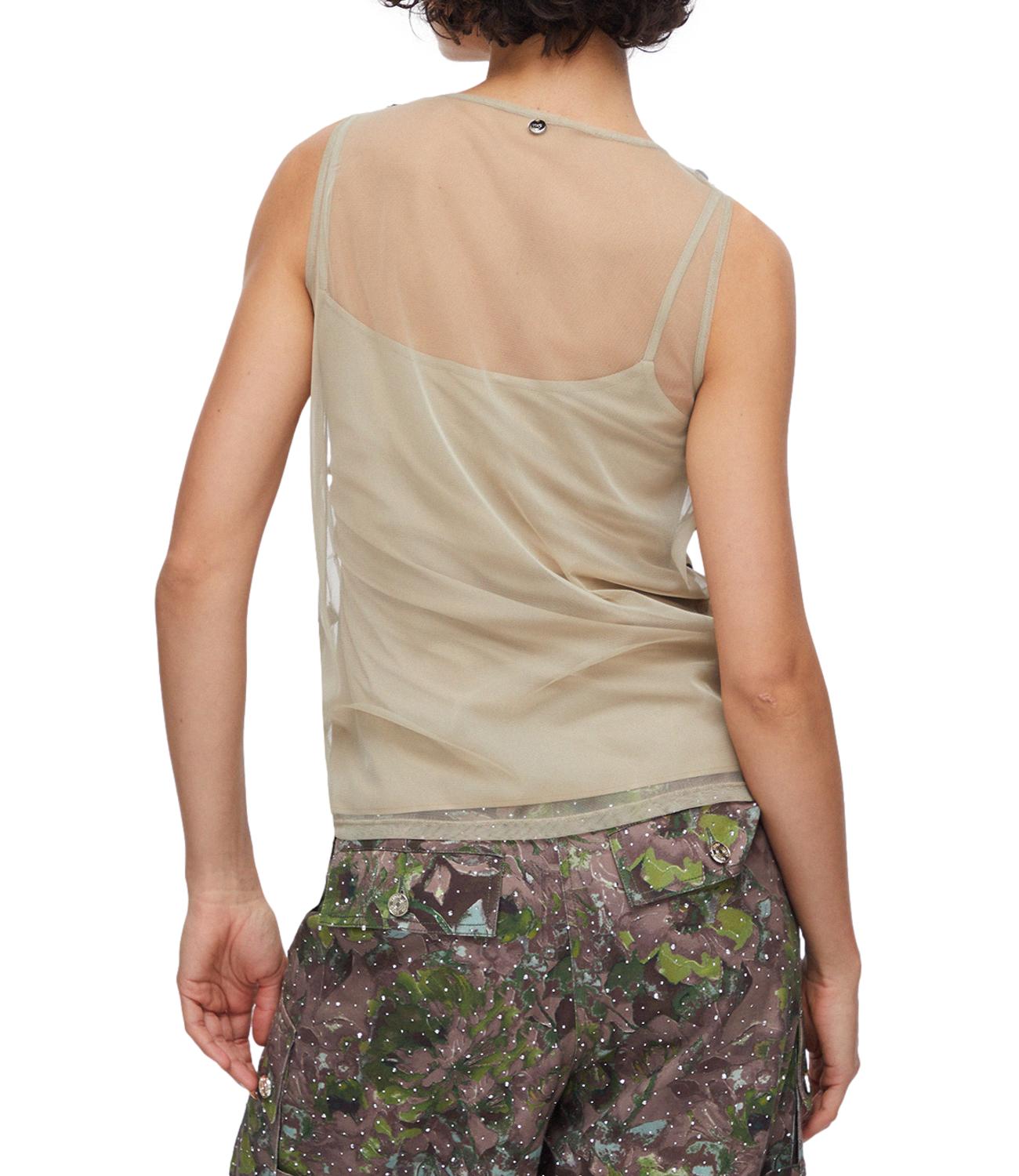 Liu Jo Top Dark Olive Donna