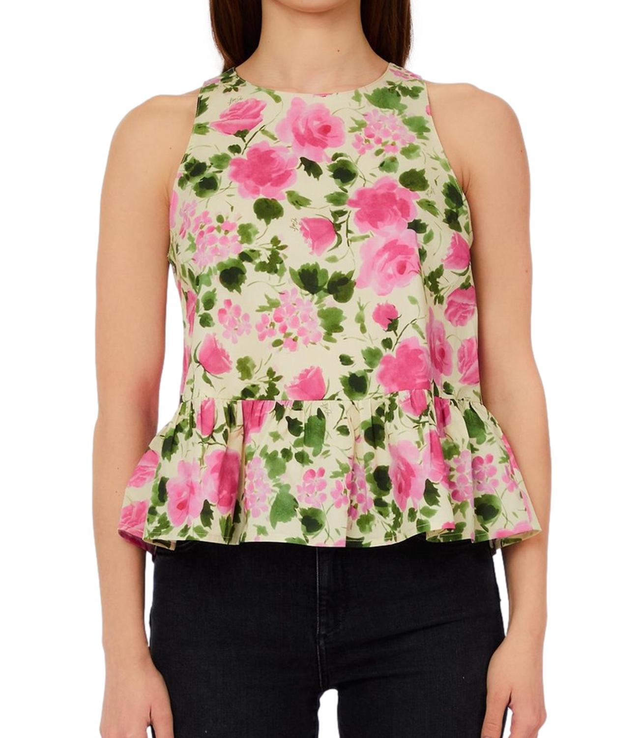 Liu Jo Top Naive Roses Donna