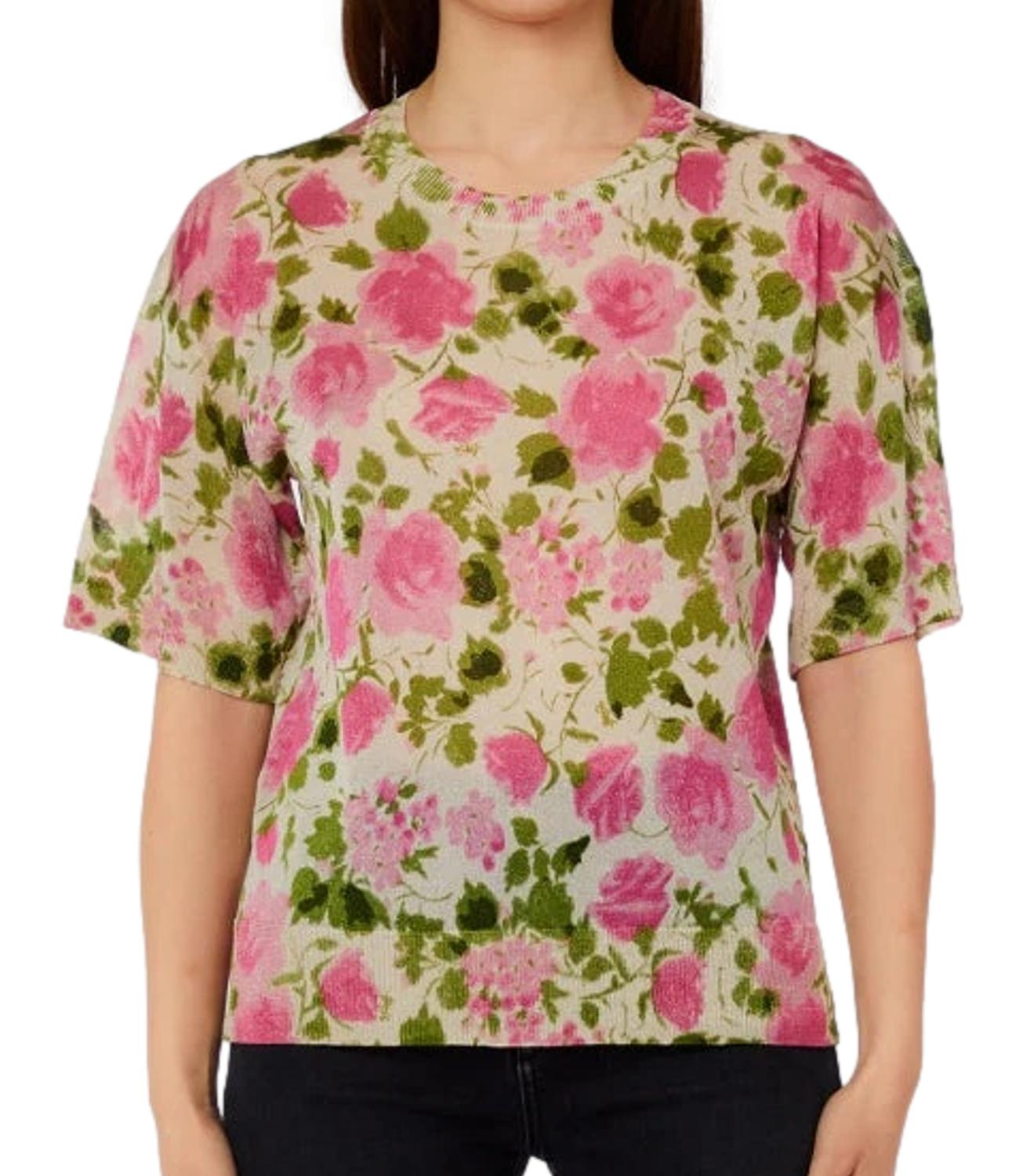 Liu Jo Maglia Naive Roses Donna