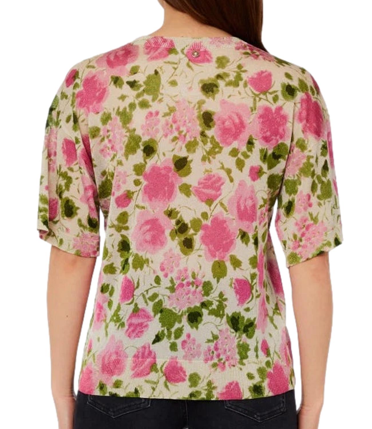 Liu Jo Maglia Naive Roses Donna