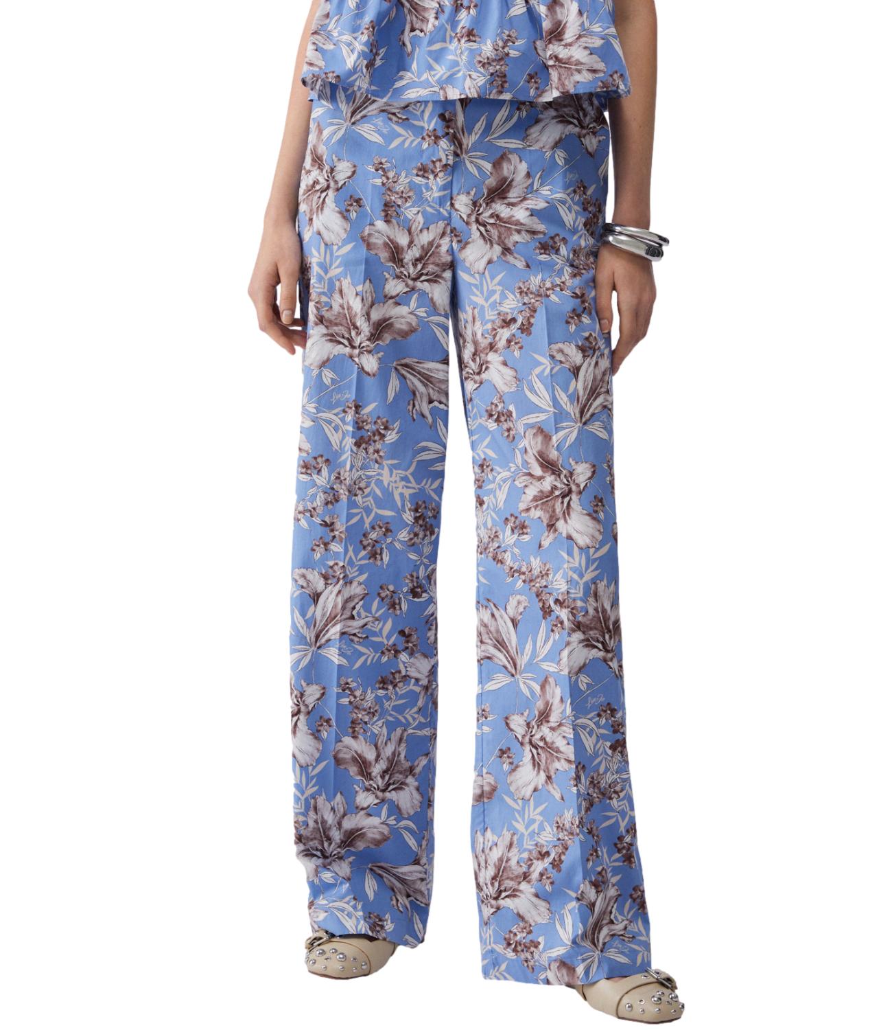 Liu Jo Pantalone Blu Waves Liles Donna
