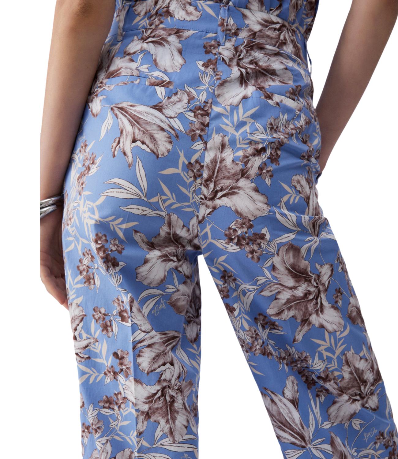 Liu Jo Pantalone Blu Waves Liles Donna