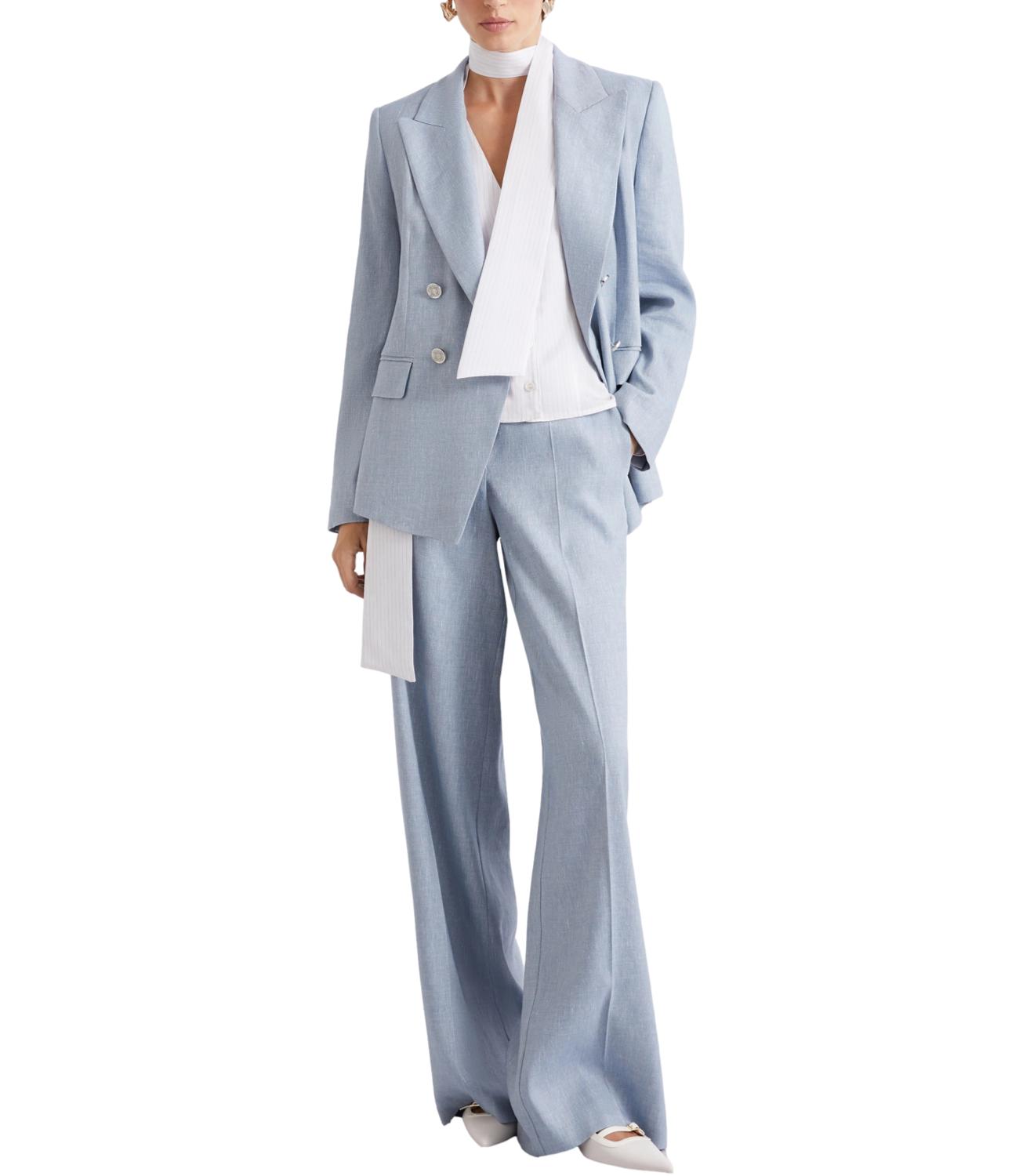Marella Giacca Mllbussola Azzurro Donna