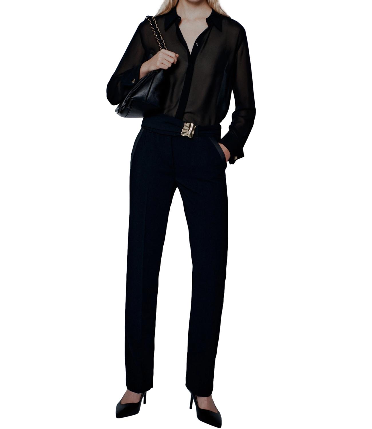 Marella Art.365 Pantalone Mltelica Nero Donna