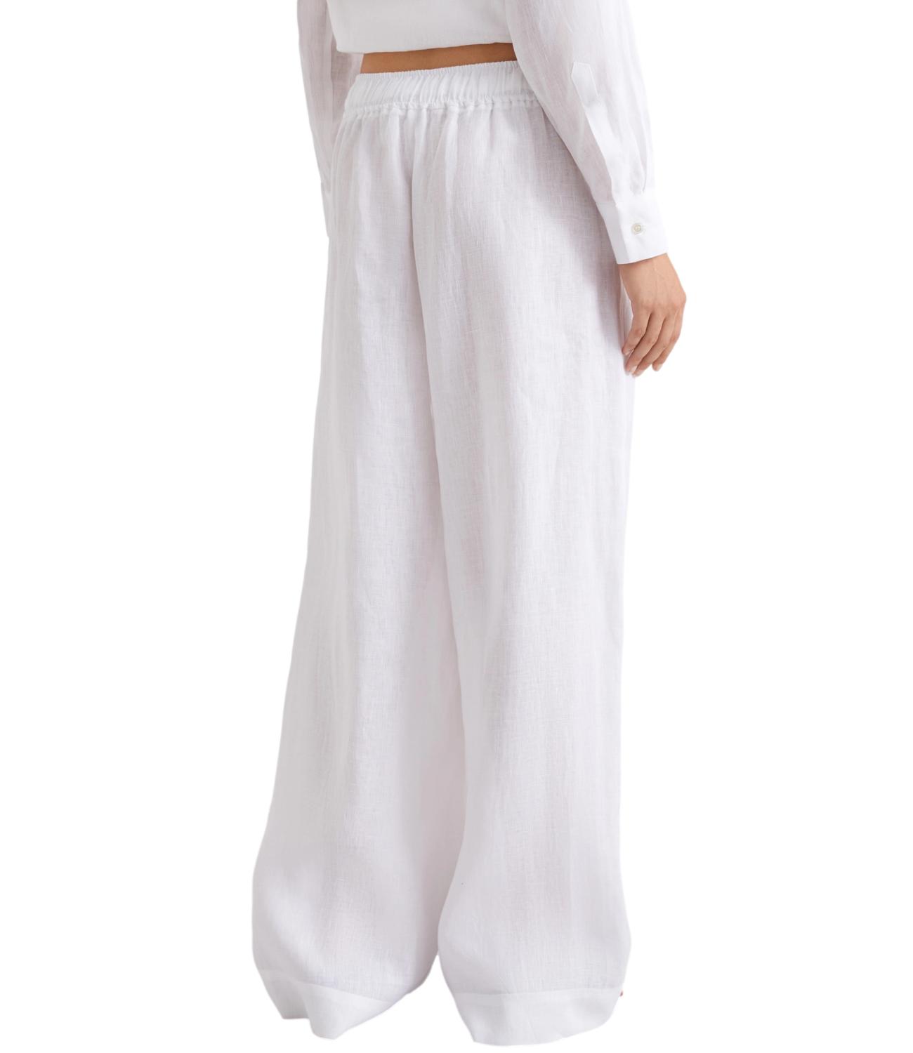 Marella Sport Pantalone Mlsuomo Bianco Ottico Donna