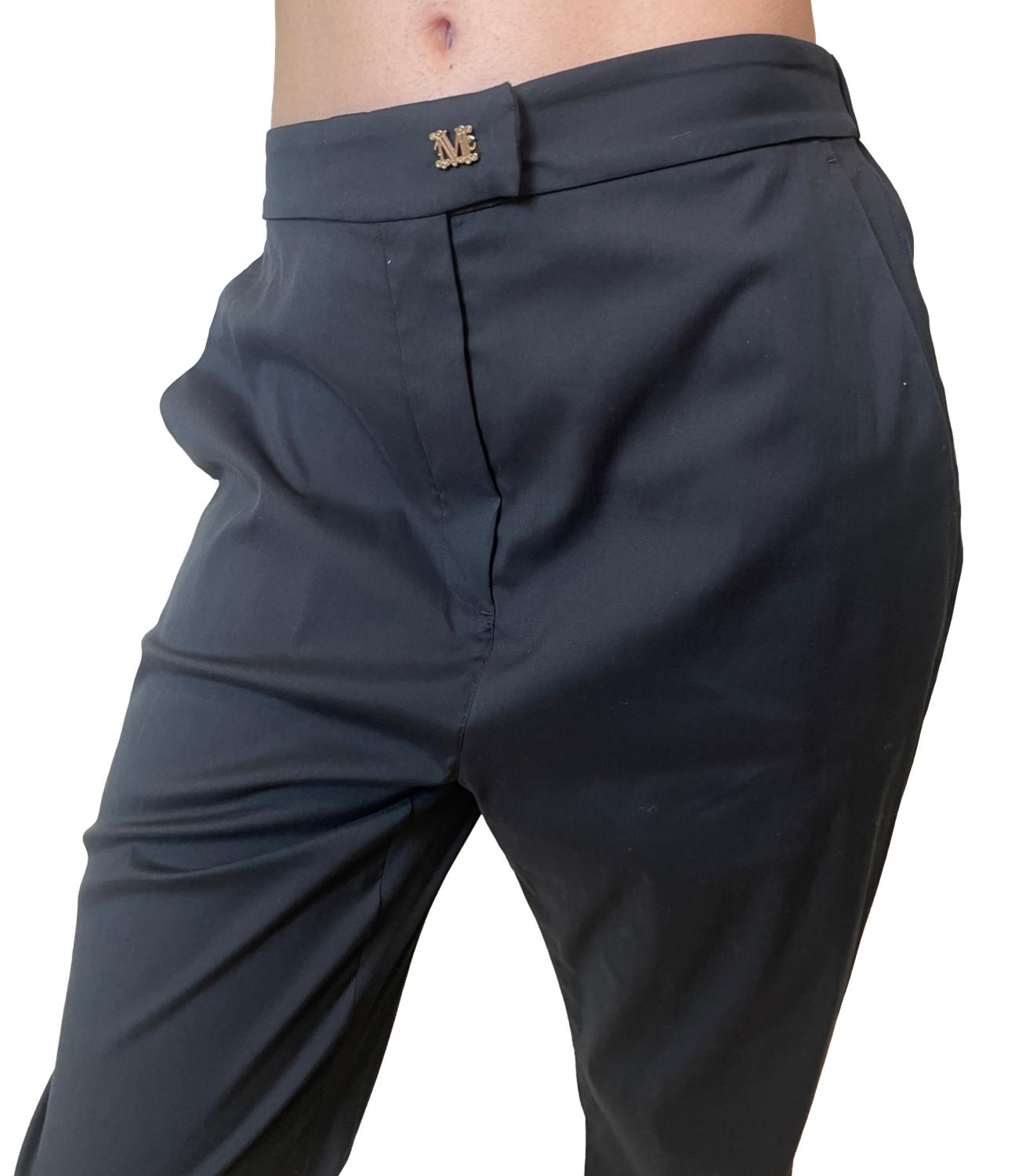 Max Mara Beachwear Pantalone Bchcurve Nero Donna