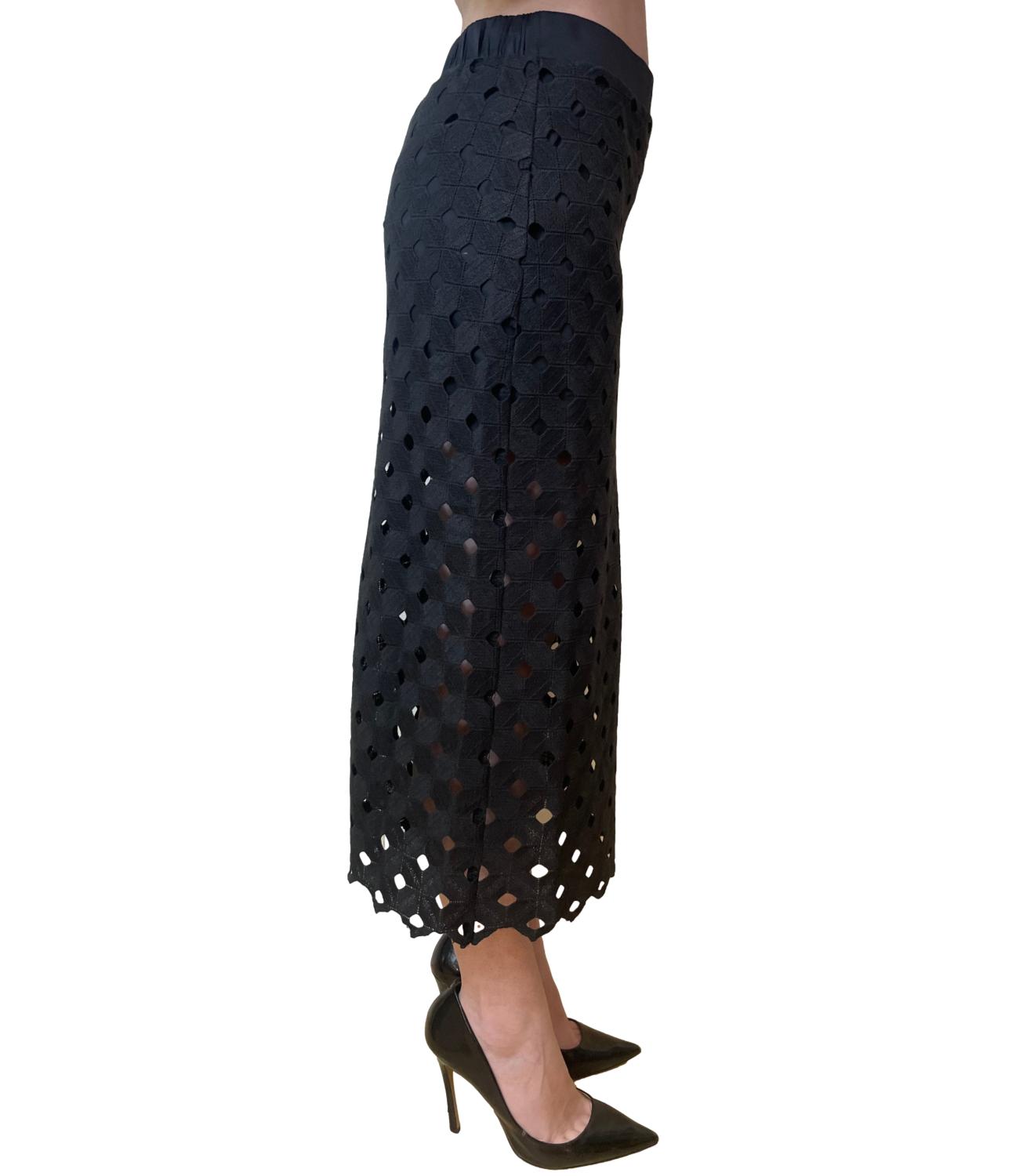 Max Mara Beachwear Gonna Bchzorro Nero Donna