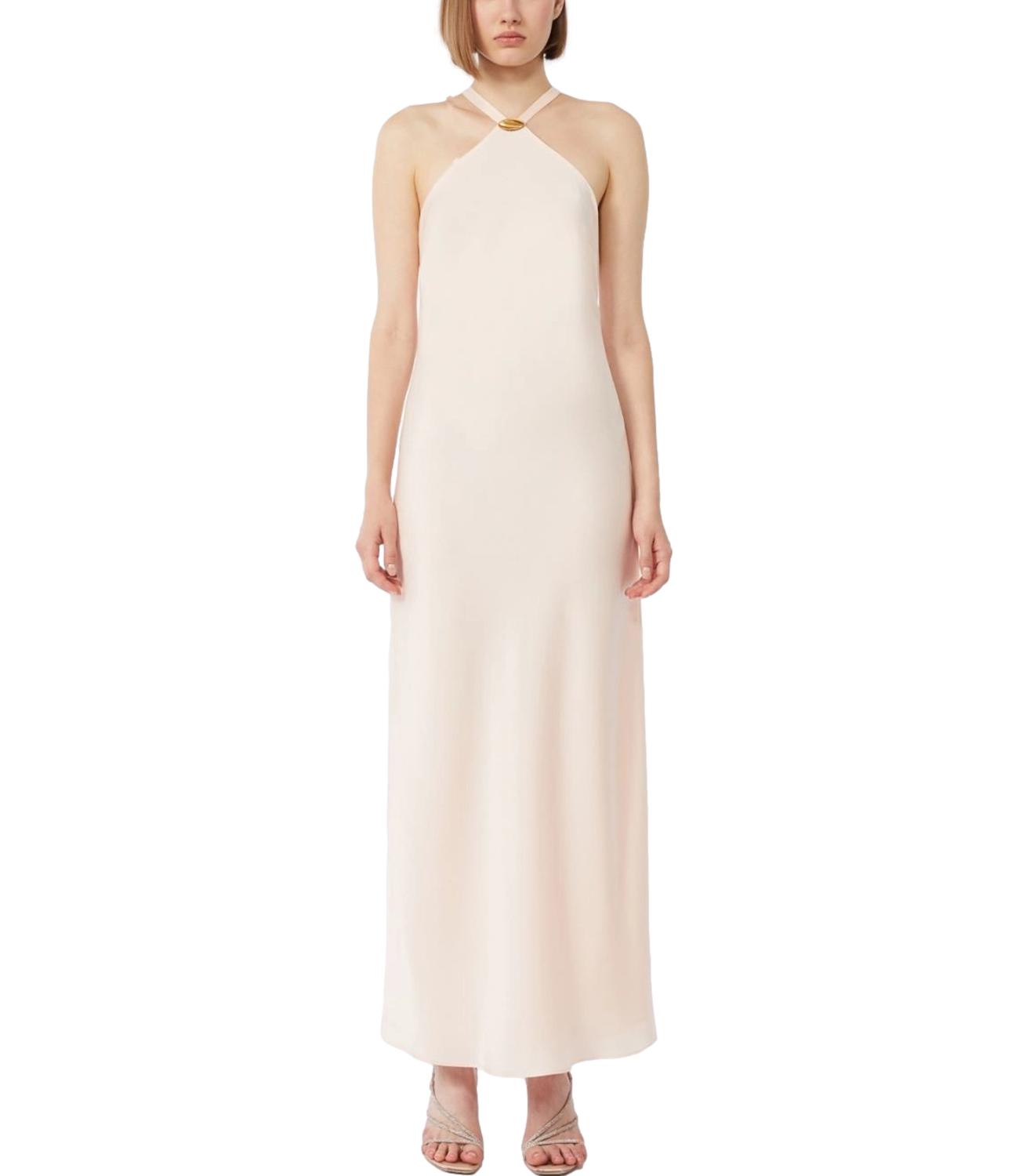 Vestito Mseghiotto beige rosa lungo