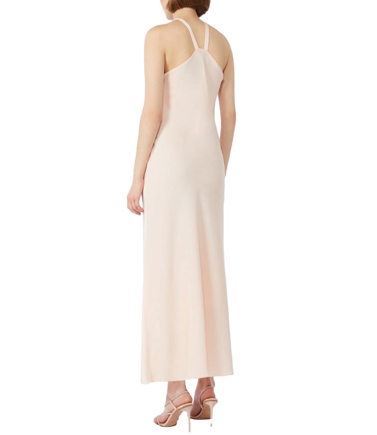 Vestito Mseghiotto beige rosa lungo