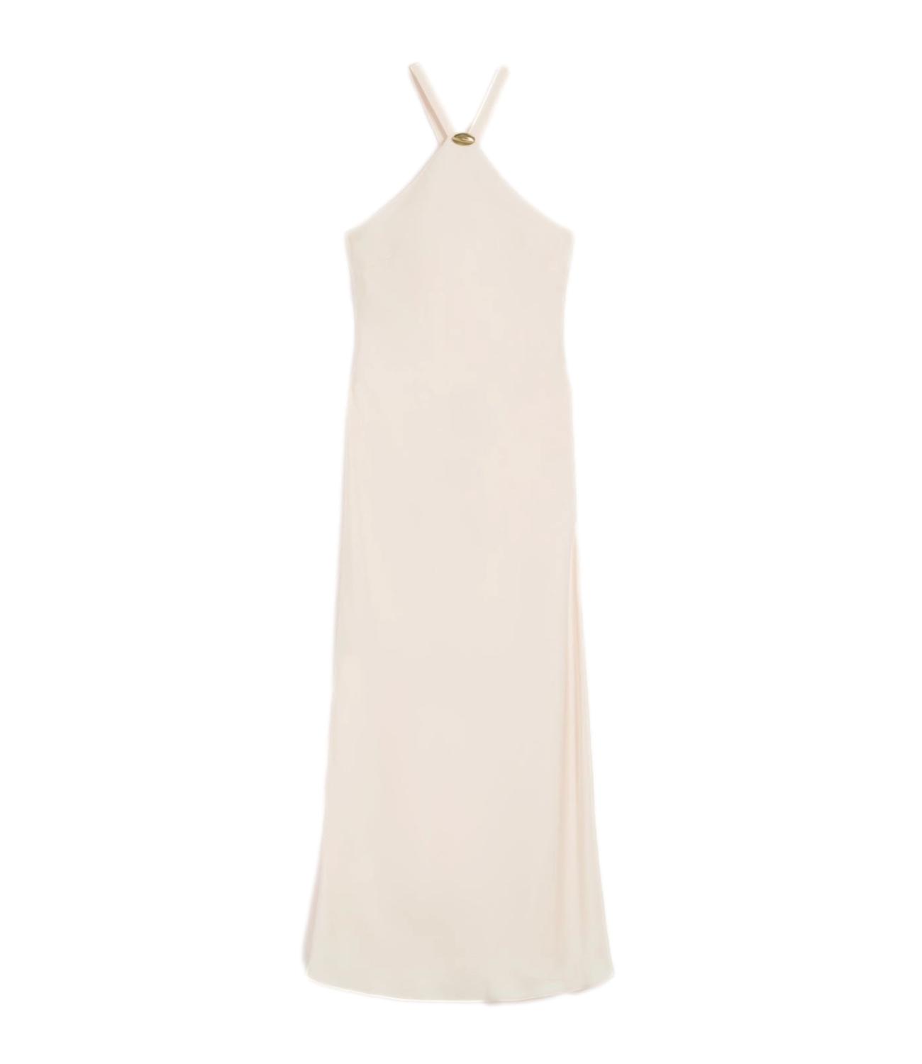 Vestito Mseghiotto beige rosa lungo