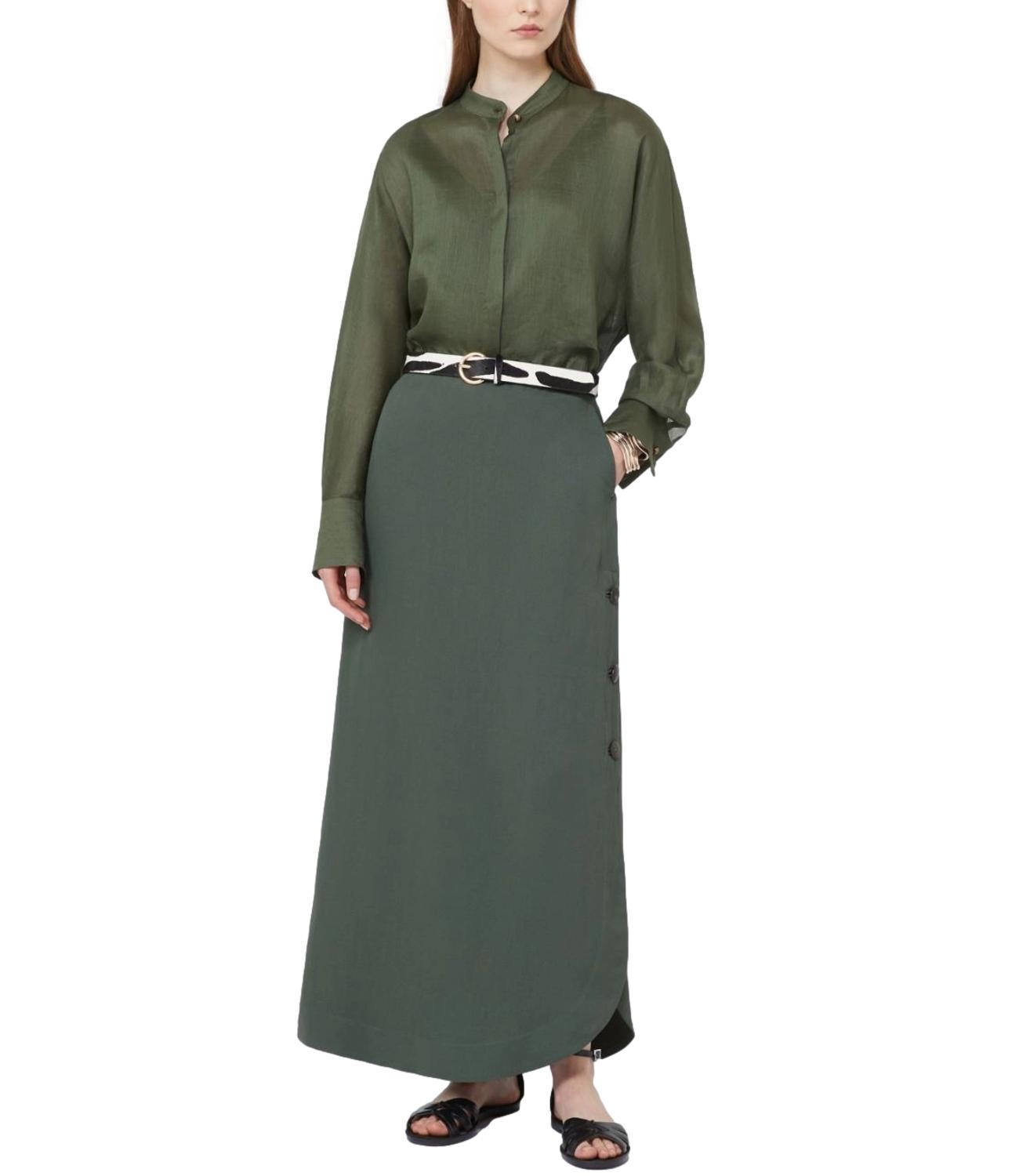 Camicia Mstbaldi verde khaki