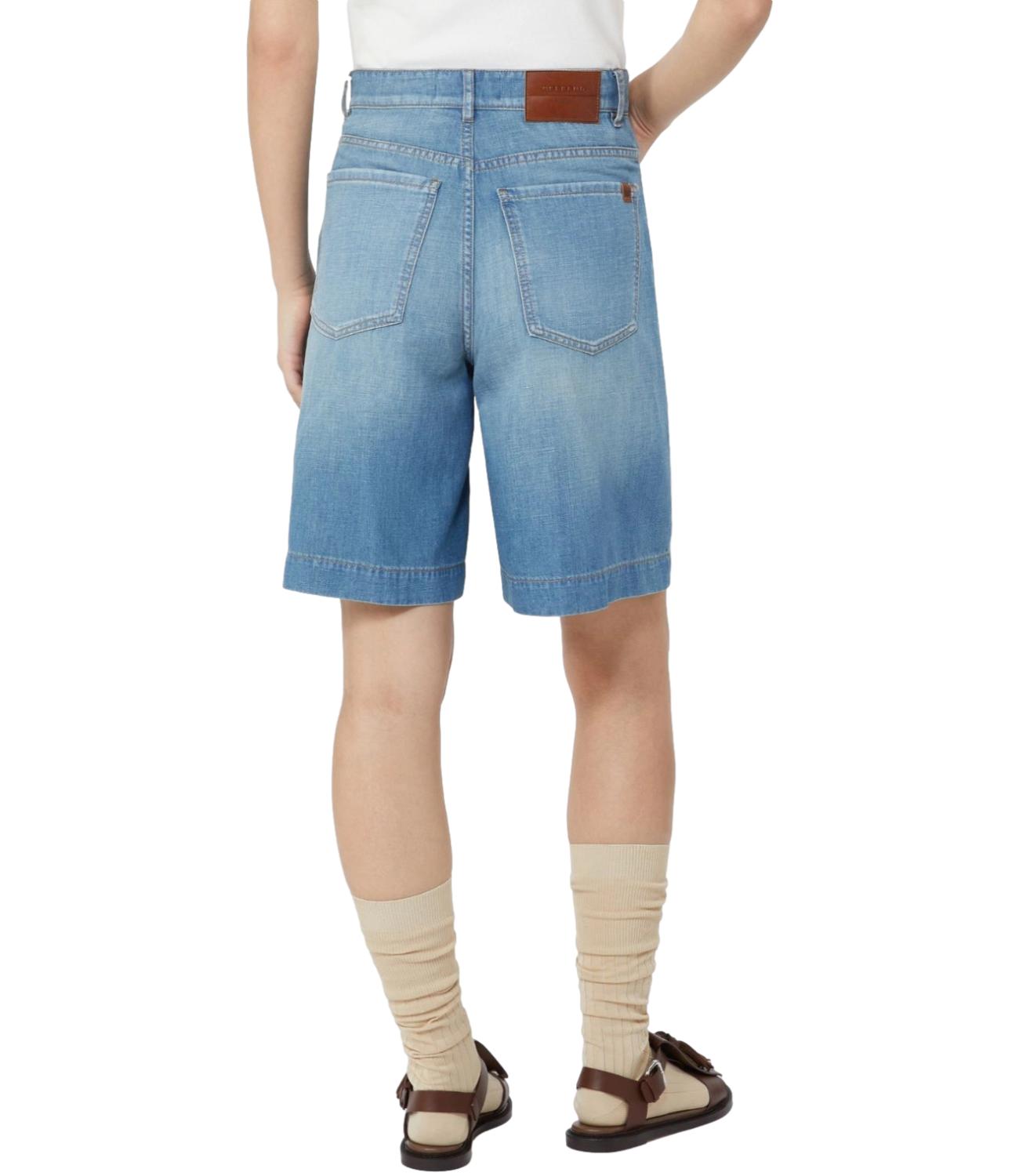 Max Mara Weekend Short Wkdozono Blu Donna