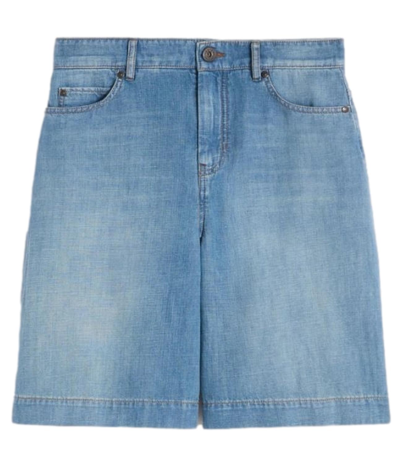 Max Mara Weekend Short Wkdozono Blu Donna