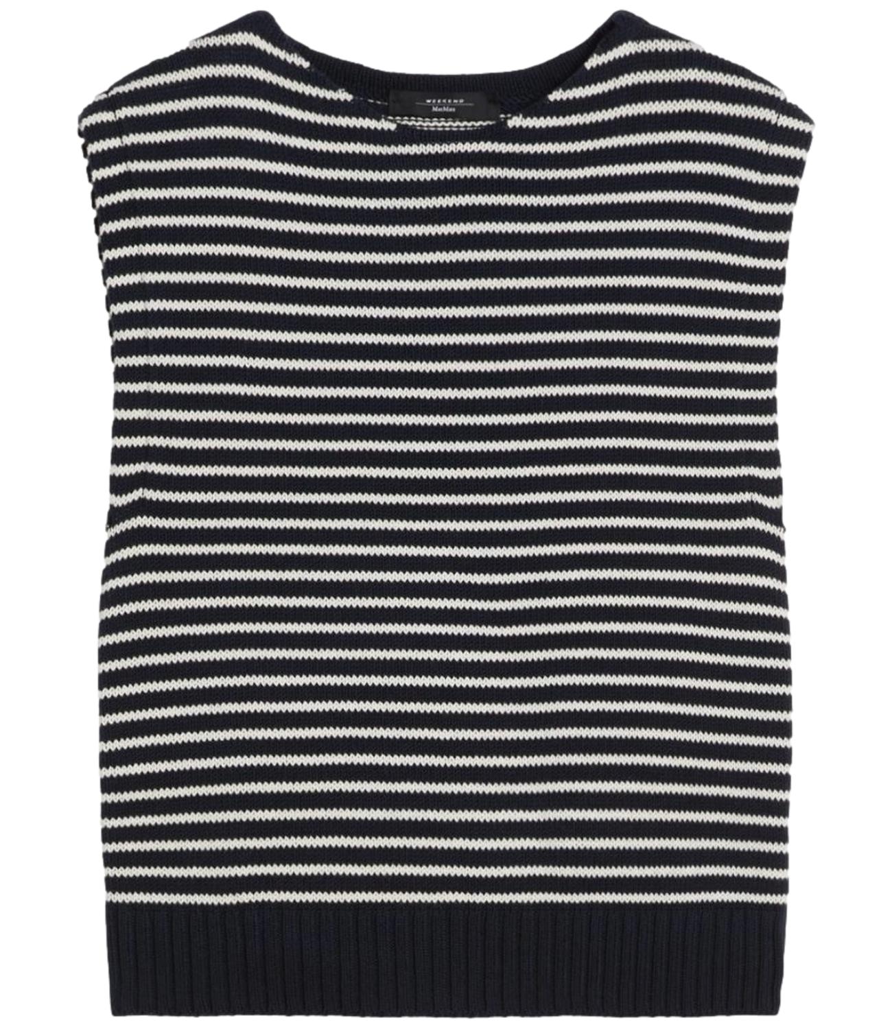 Max Mara Weekend Gilet Wkdlanda Blu Donna