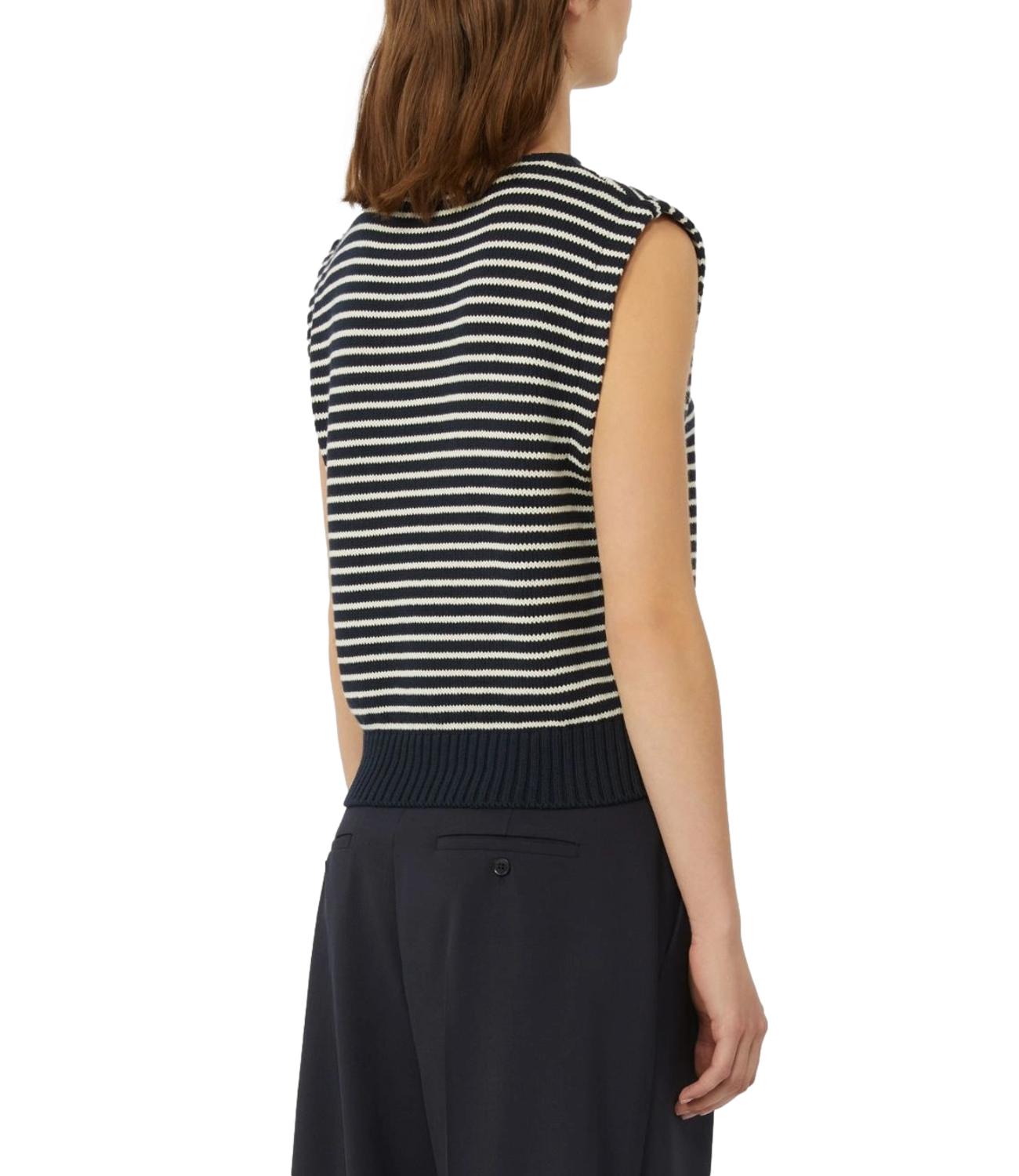 Max Mara Weekend Gilet Wkdlanda Blu Donna