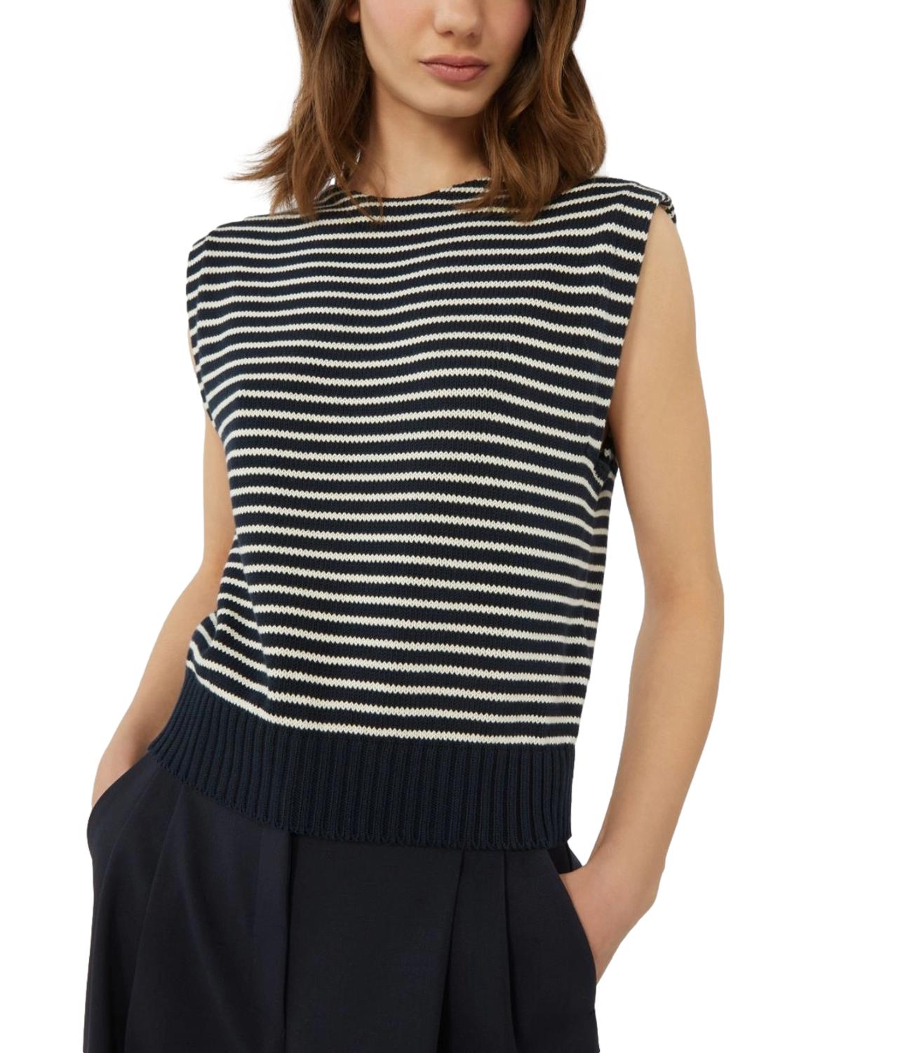 Max Mara Weekend Gilet Wkdlanda Blu Donna