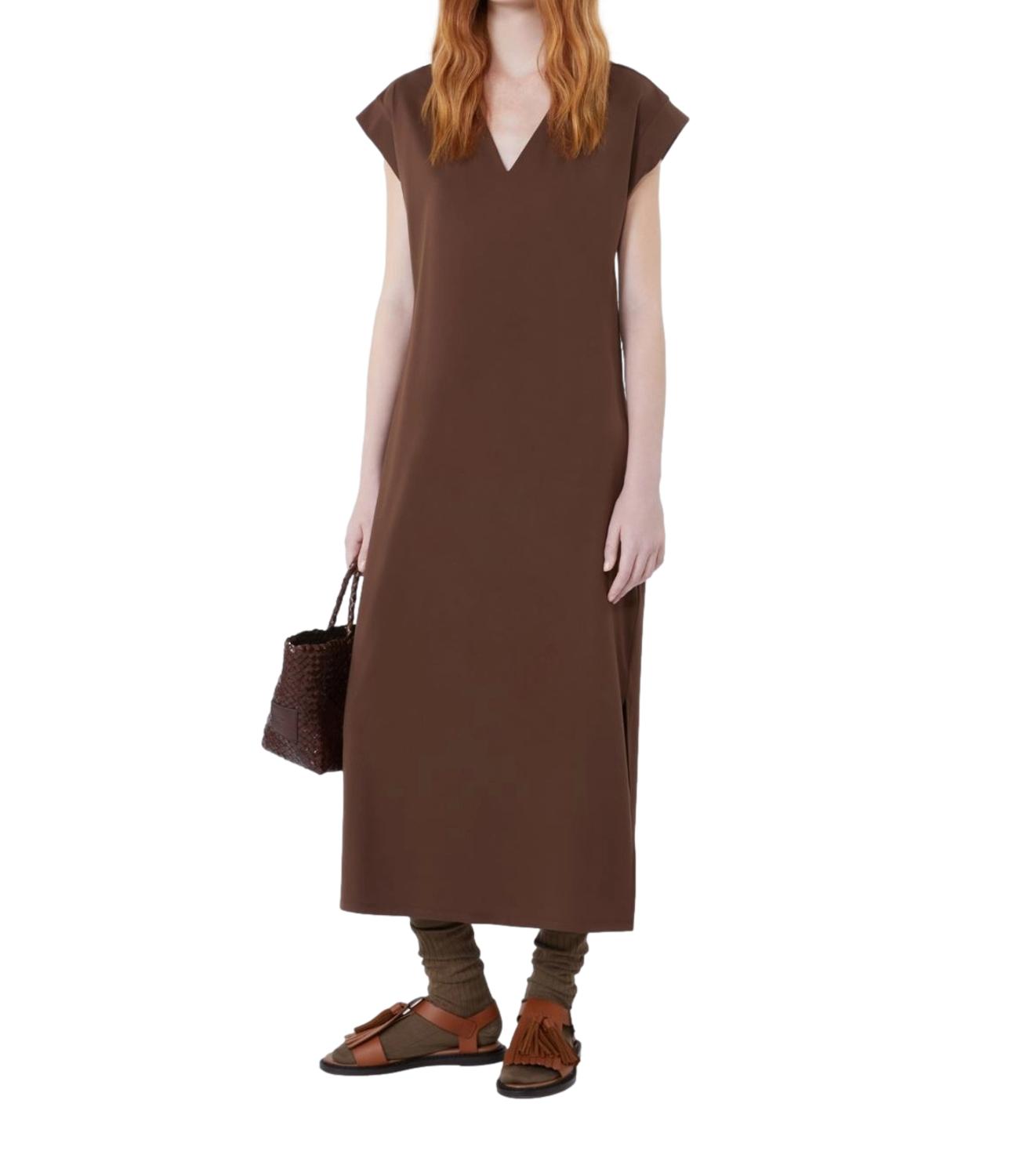 MAX MARA WEEKEND abito Wkdmirto cioccolato donna