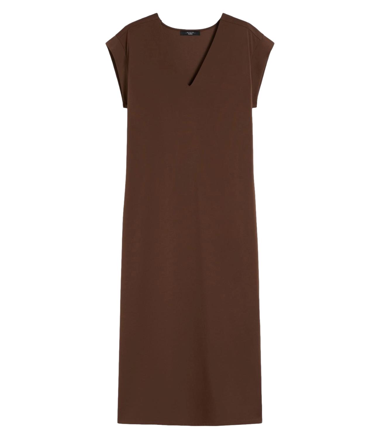 MAX MARA WEEKEND abito Wkdmirto cioccolato donna