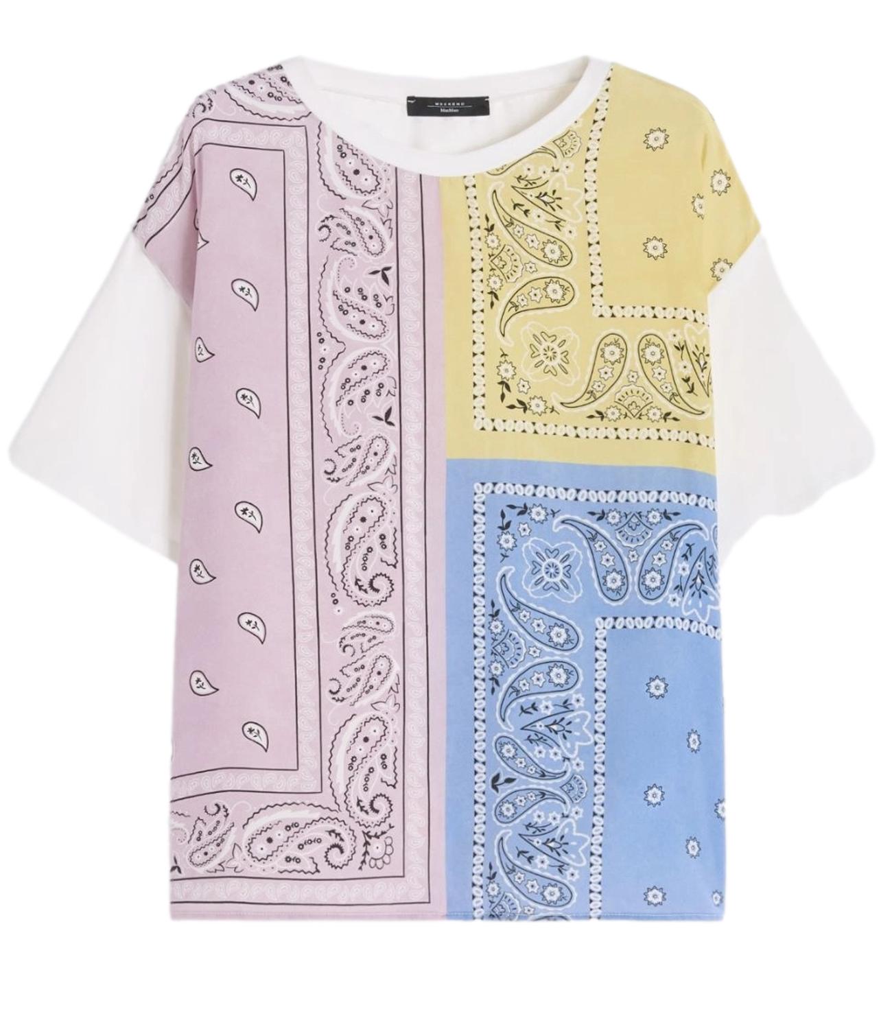 Max Mara Weekend T-shirt Wkdpampas Multicolor Donna