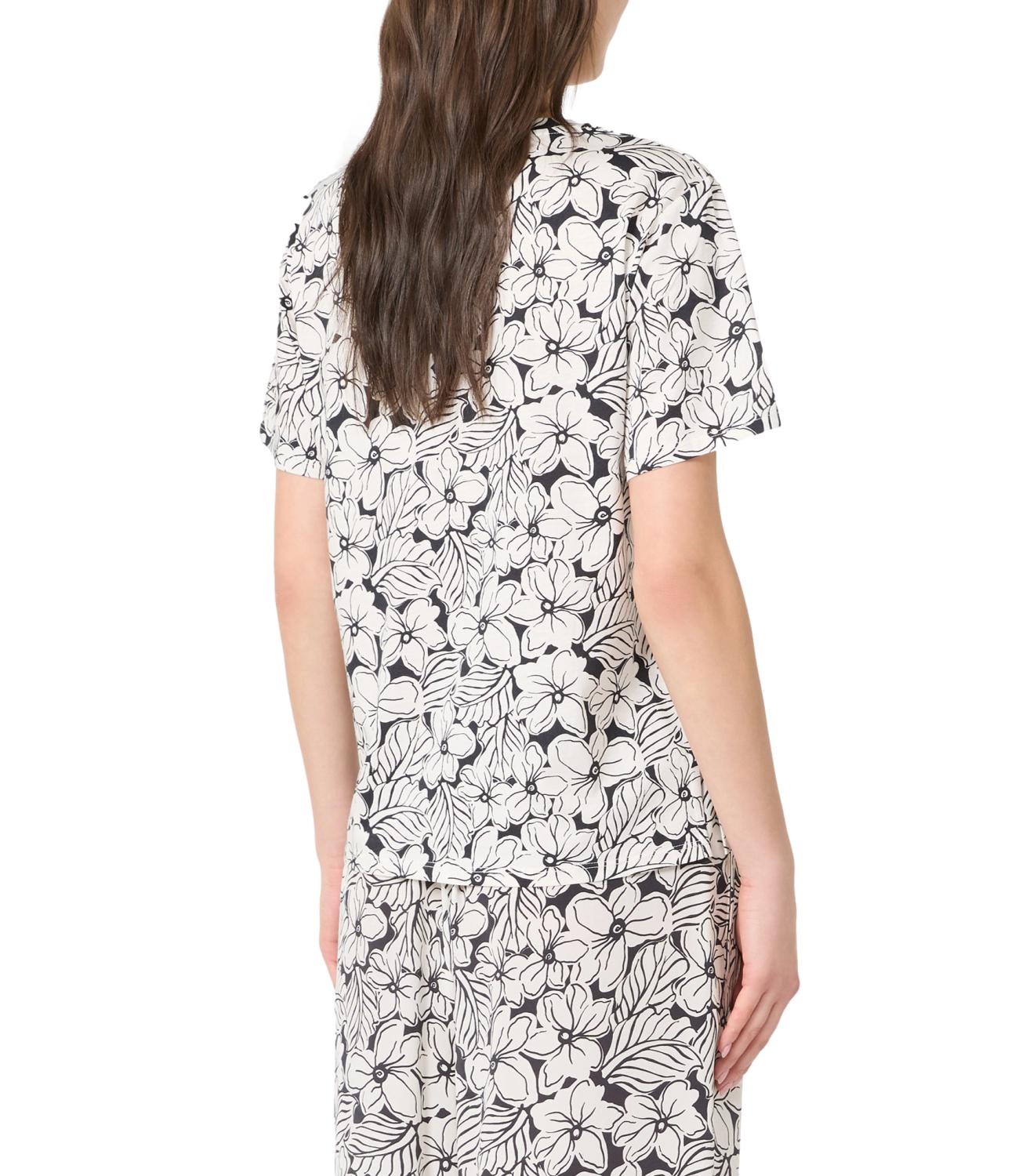 Max Mara Weekend T-Shirt da Donna - Des.fiore Hawaii - 2615971022600