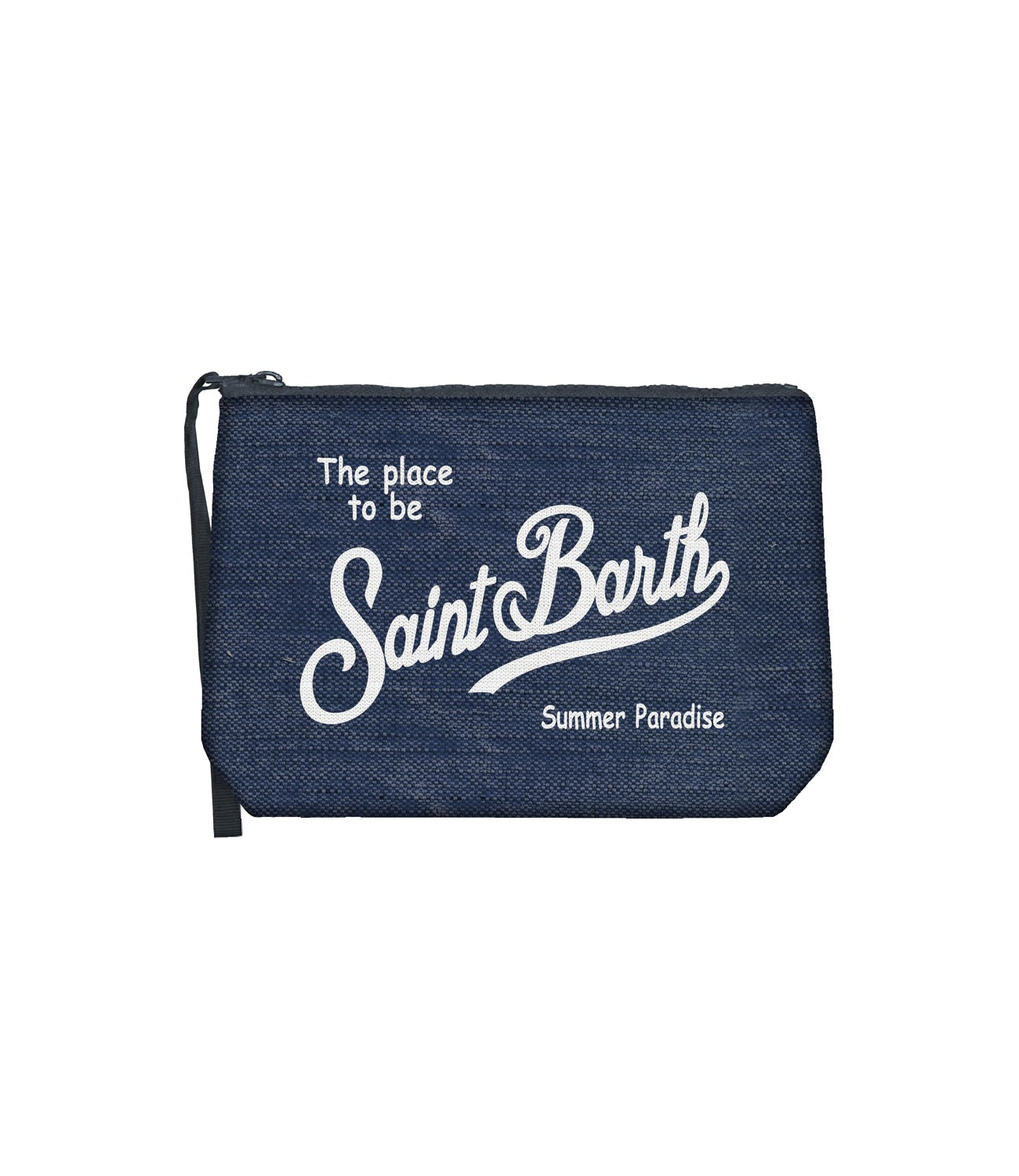 Mc2 Saint Barth Pochette da Donna - Linen 61 Blue Navy - Ali0004