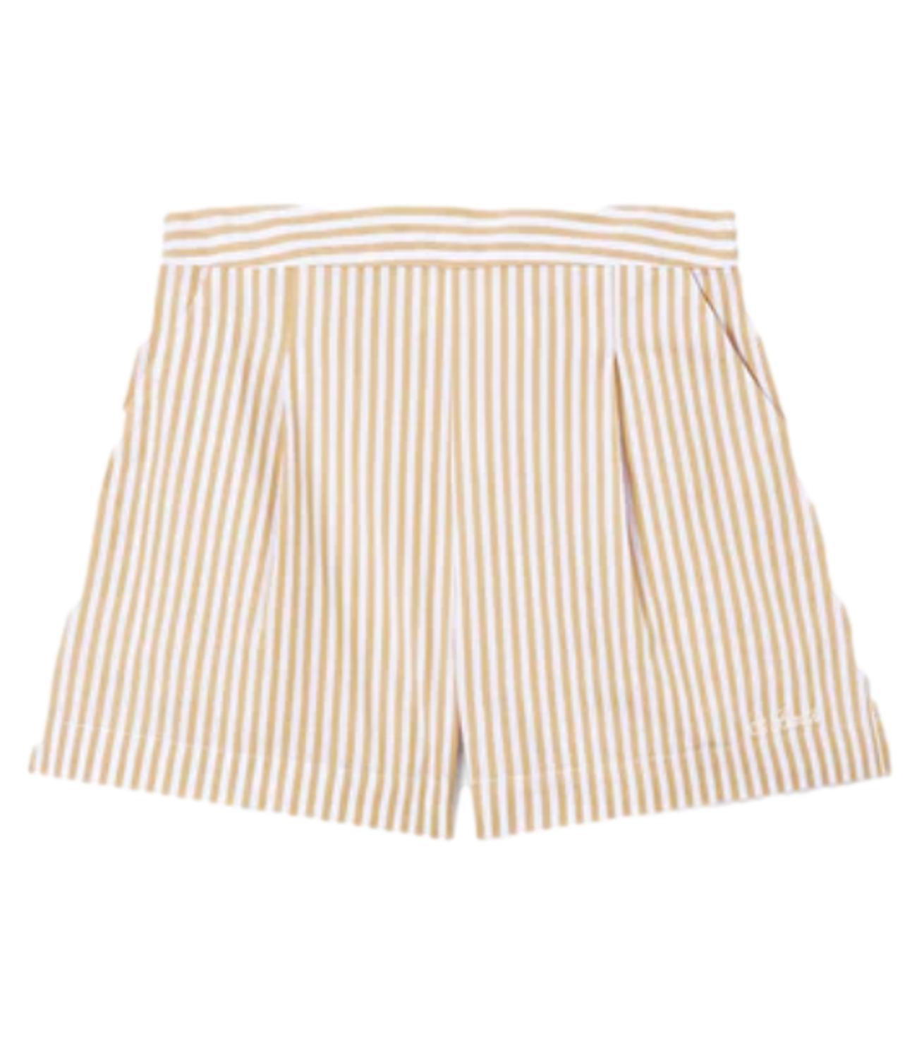 Mc2 Saint Barth Short da Donna - Cotton Sb Beach Stripes V 11 E