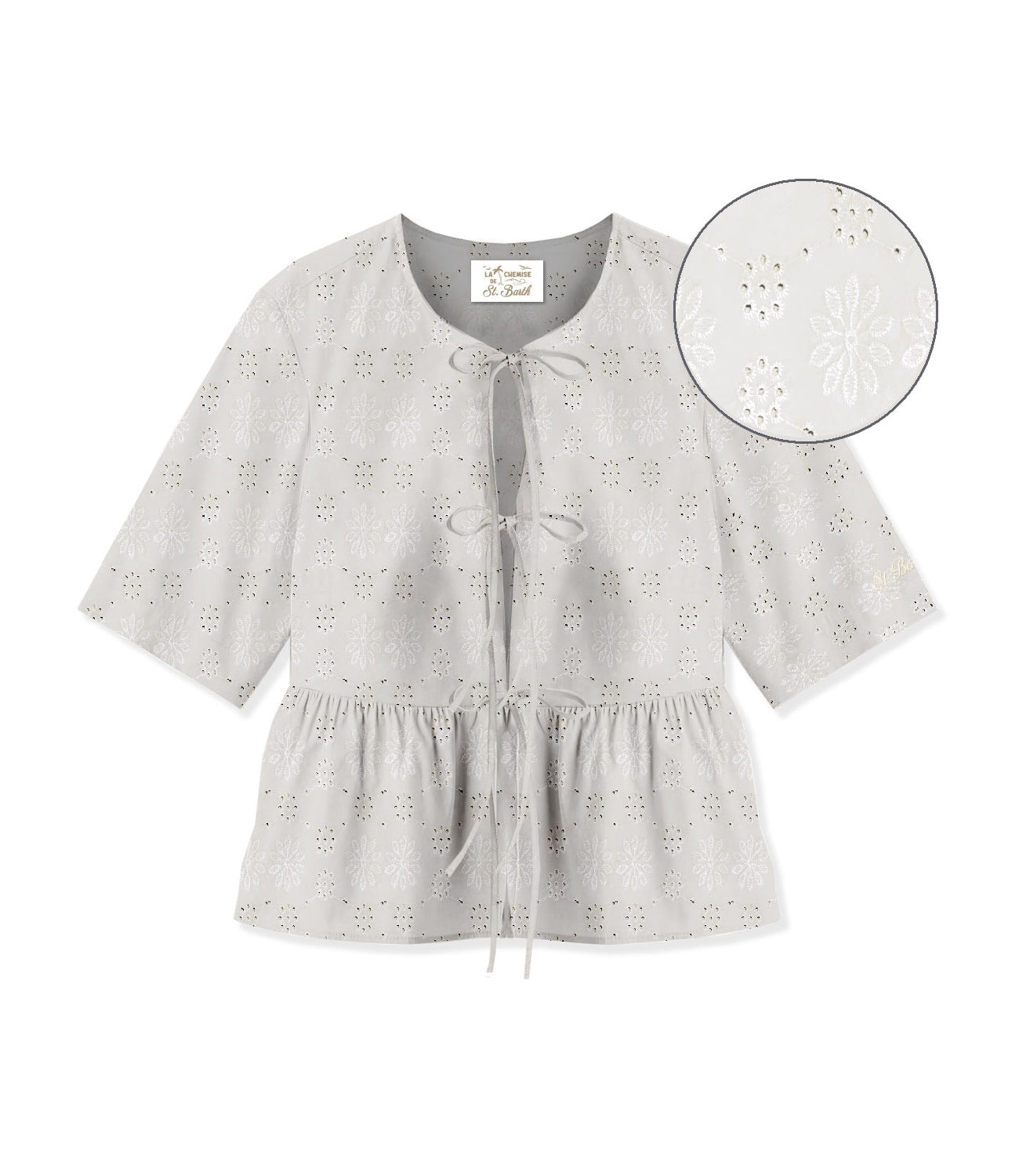 Mc2 Saint Barth Blusa da Donna - Sangallo Fleur Embry 01 - Ayo0001