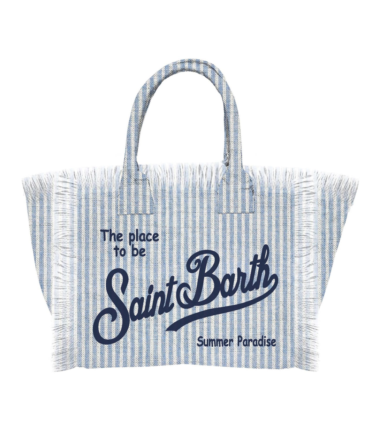 Mc2 Saint Barth Borsa da Donna - Linen Stripes V 31 - Col0018