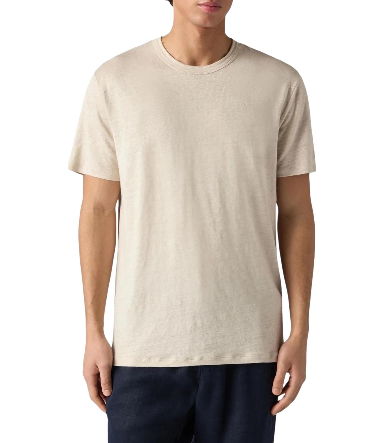 Mc2 Saint Barth T-Shirt da Uomo - Linen 10h Grain - Ecs0003