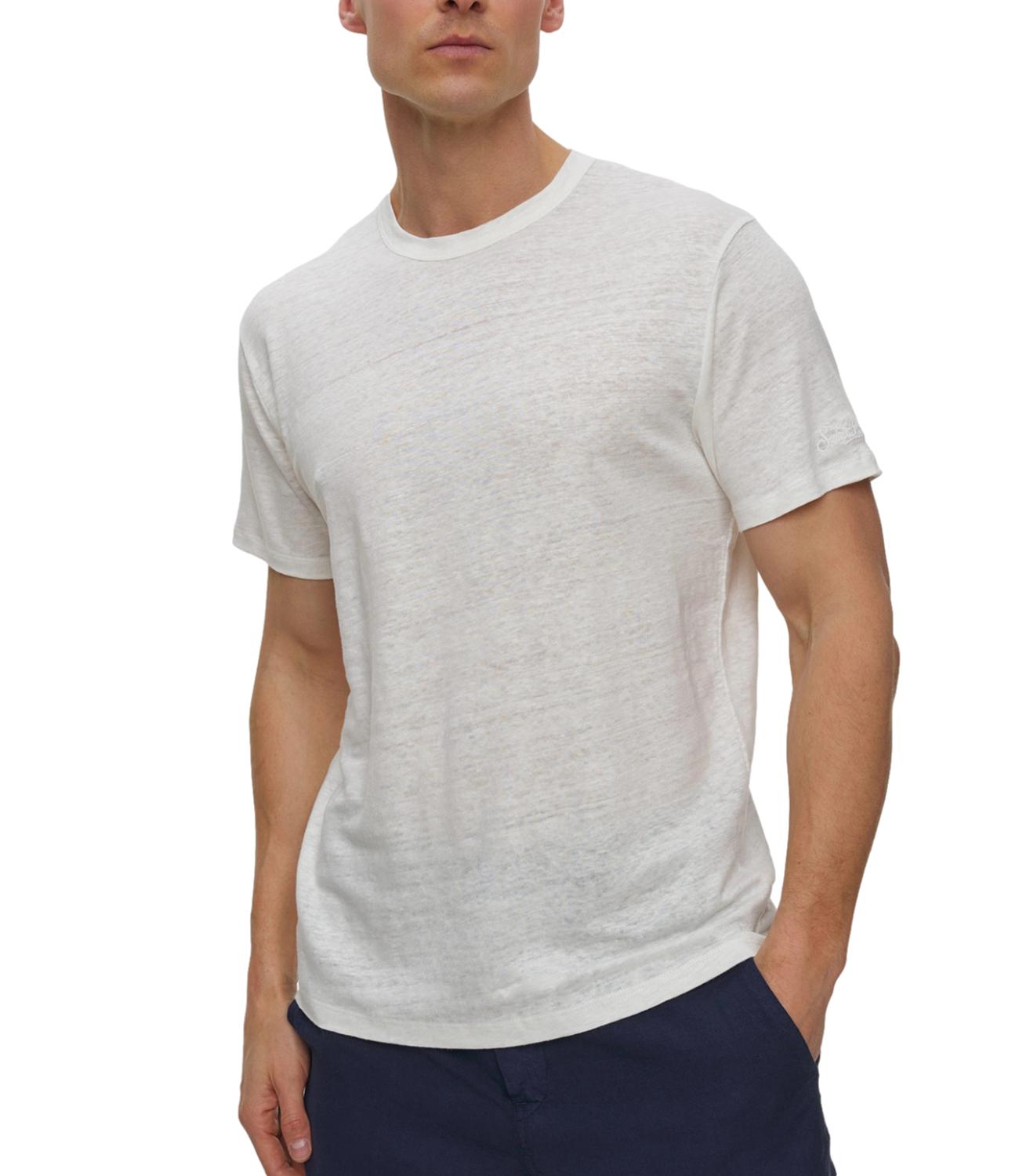 T-shirt MC2 Saint Bath Ecstasea in lino da uomo color Bianco