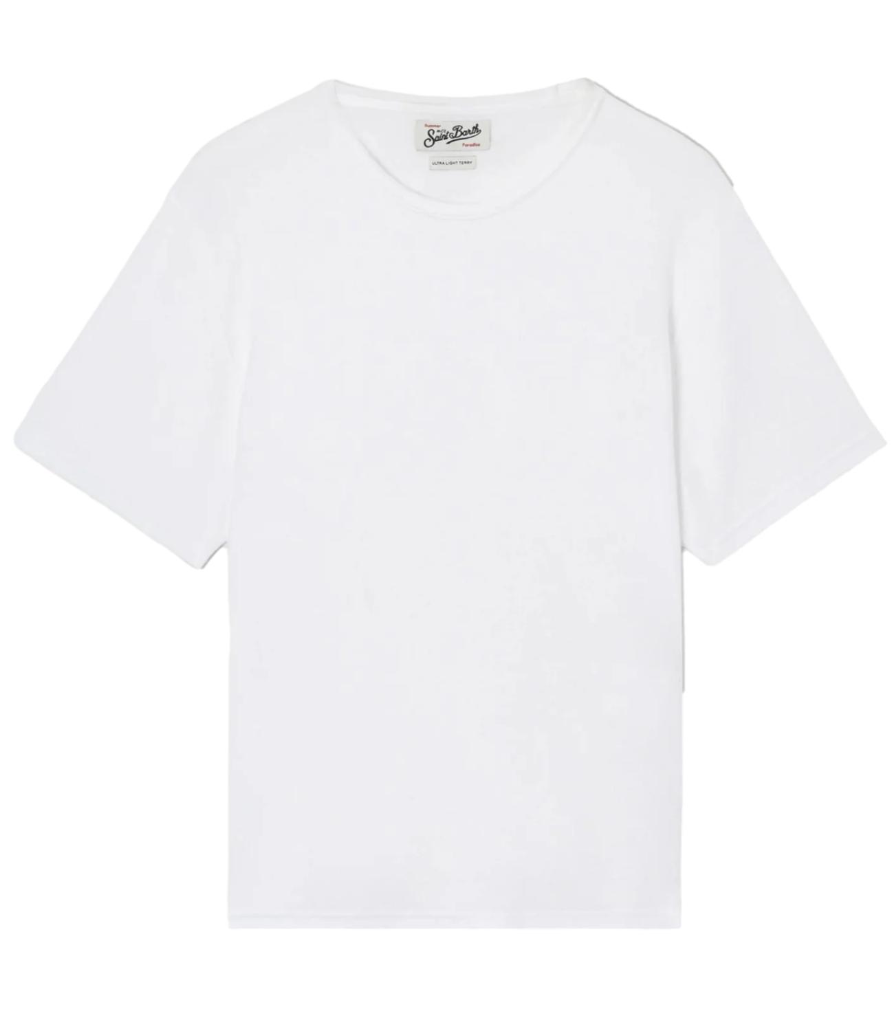 Mc2 Saint Barth T-Shirt da Uomo - Terry Sb 01n Emb
