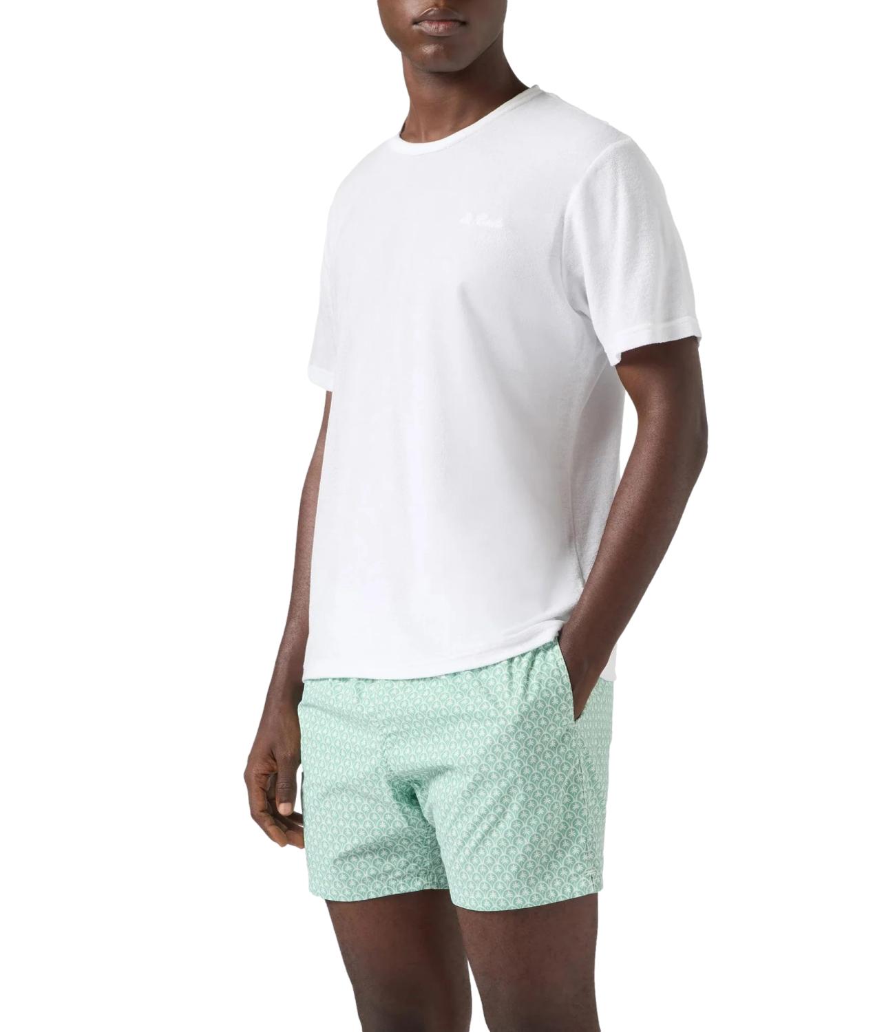 Mc2 Saint Barth T-Shirt da Uomo - Terry Sb 01n Emb