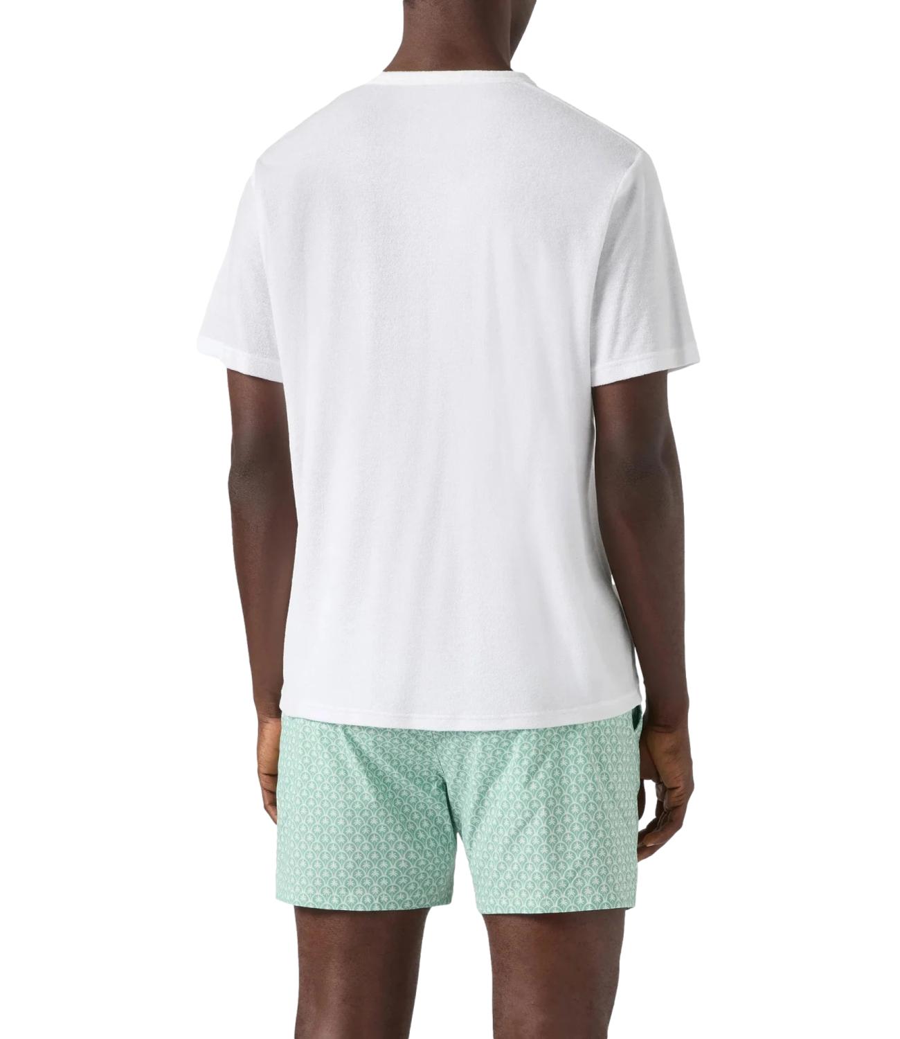 Mc2 Saint Barth T-Shirt da Uomo - Terry Sb 01n Emb