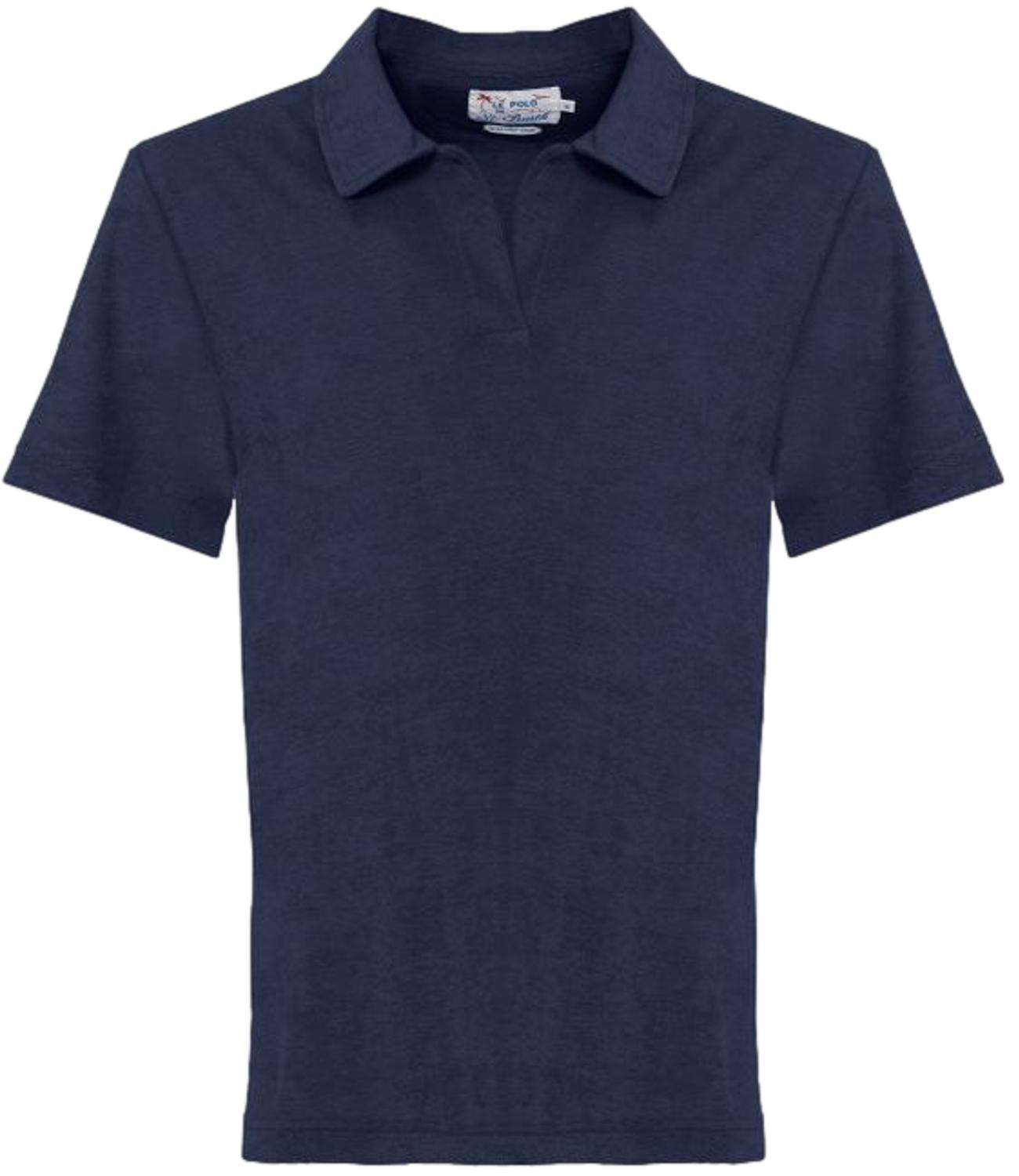Mc2 Saint Barth Polo da Uomo - Terry 61 Blue Navy - Jer0001