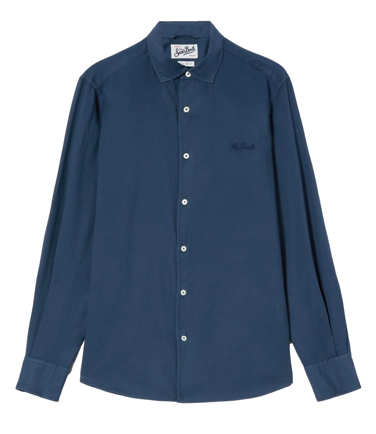 Mc2 Saint Barth Camicia da Uomo - 61 Blue Navy