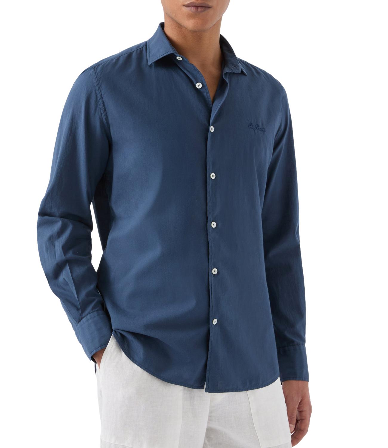 Mc2 Saint Barth Camicia da Uomo - 61 Blue Navy