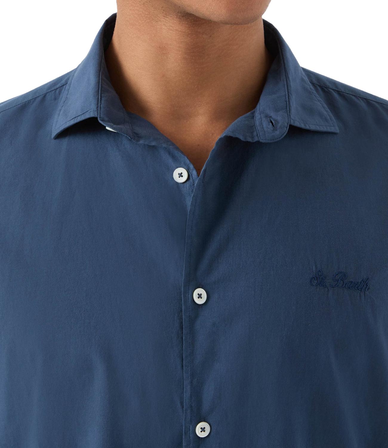 Mc2 Saint Barth Camicia da Uomo - 61 Blue Navy